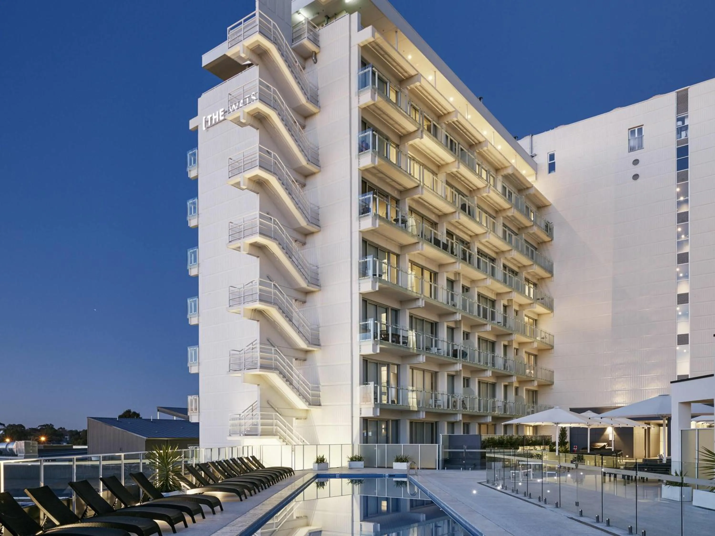 Pool view in Art Series - The Watson