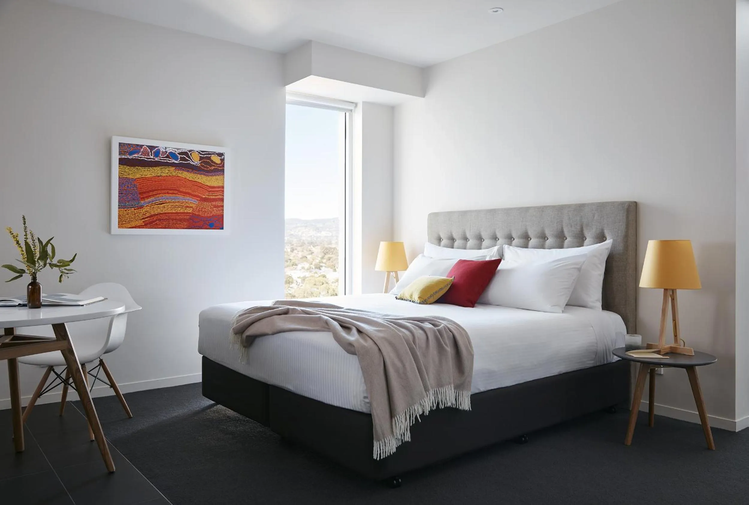 Bedroom, Bed in Art Series - The Watson