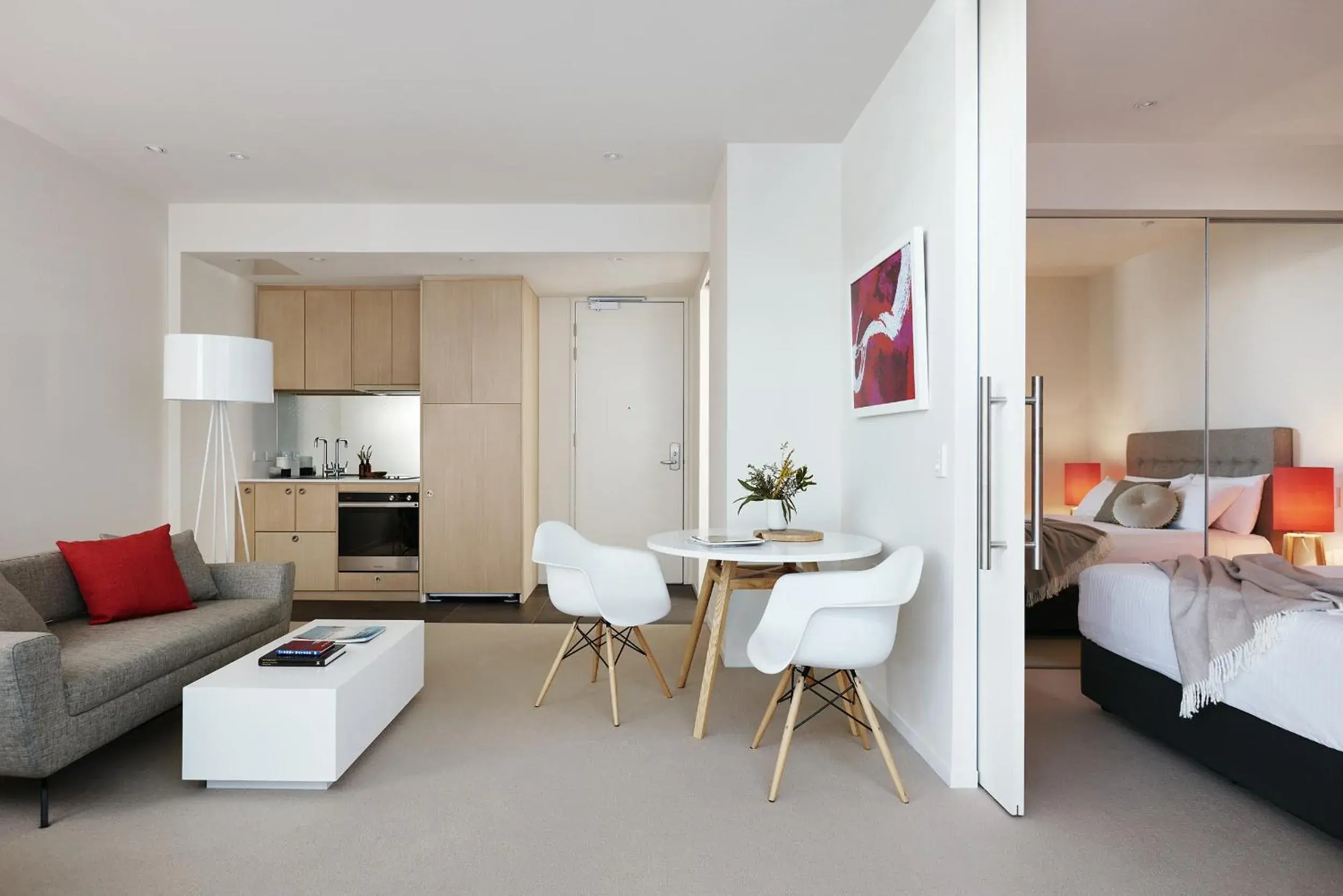 Living room, Bed in Art Series - The Watson Living room, Bed in Art Series - The Watson