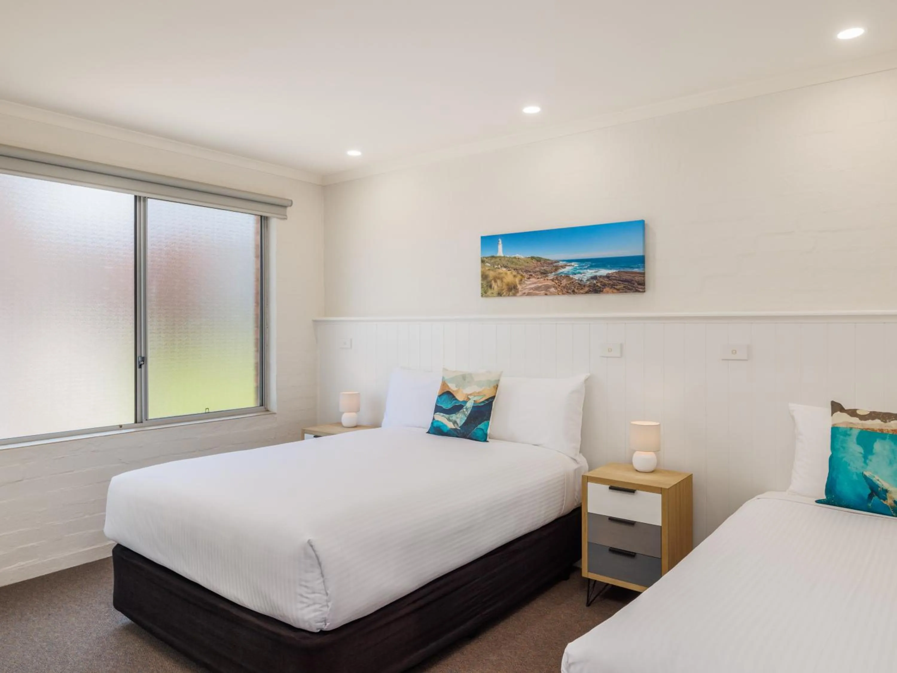 Bed in Heritage House Motel & Units