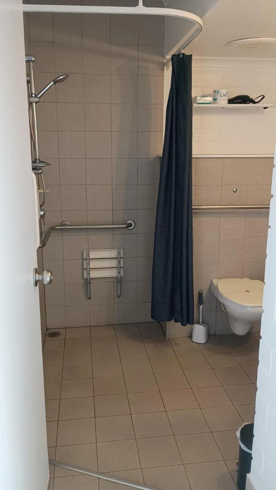 Toilet in Dalby Manor Motor Inn