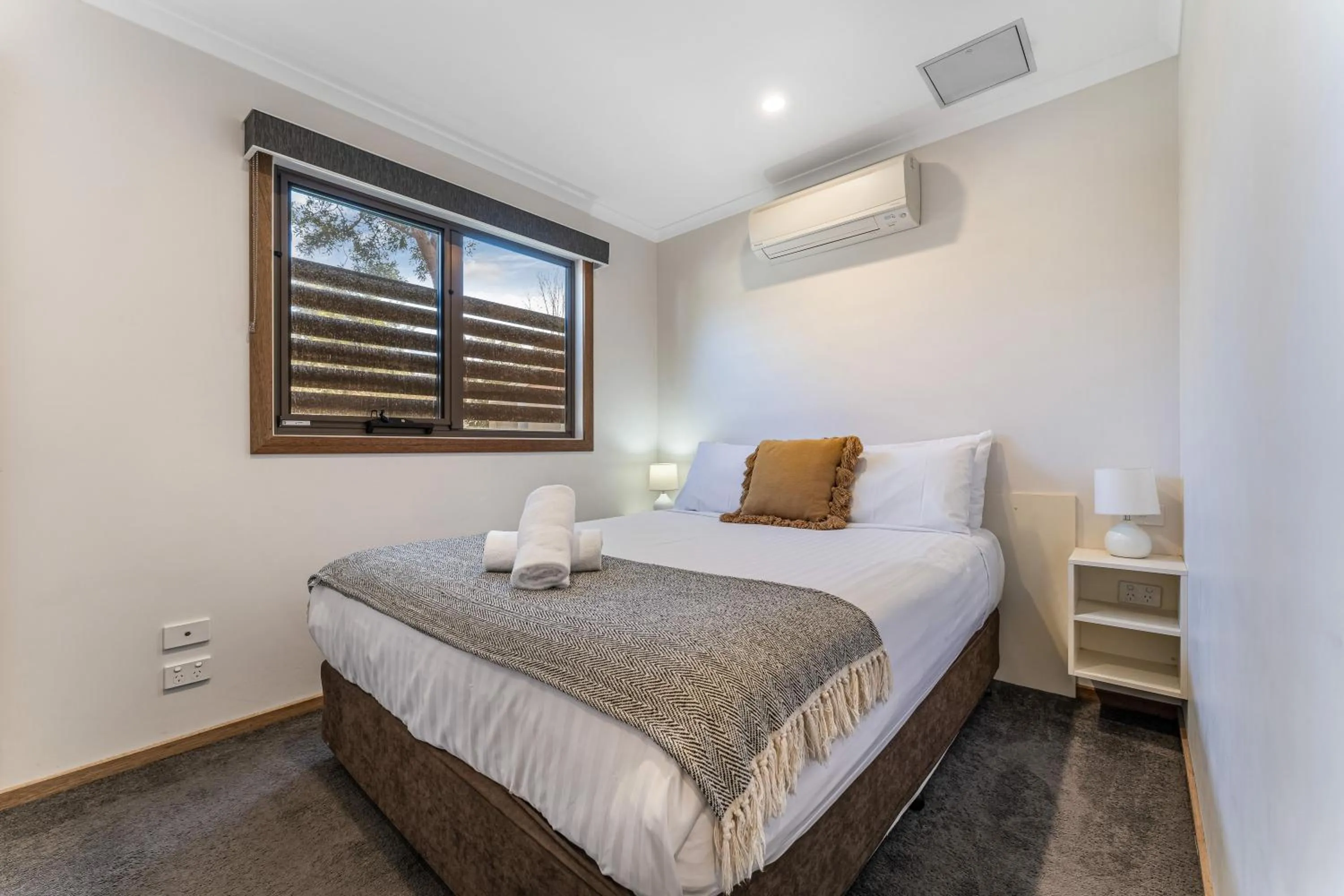 Bedroom, Bed in BIG4 Tasman Holiday Parks - Bright