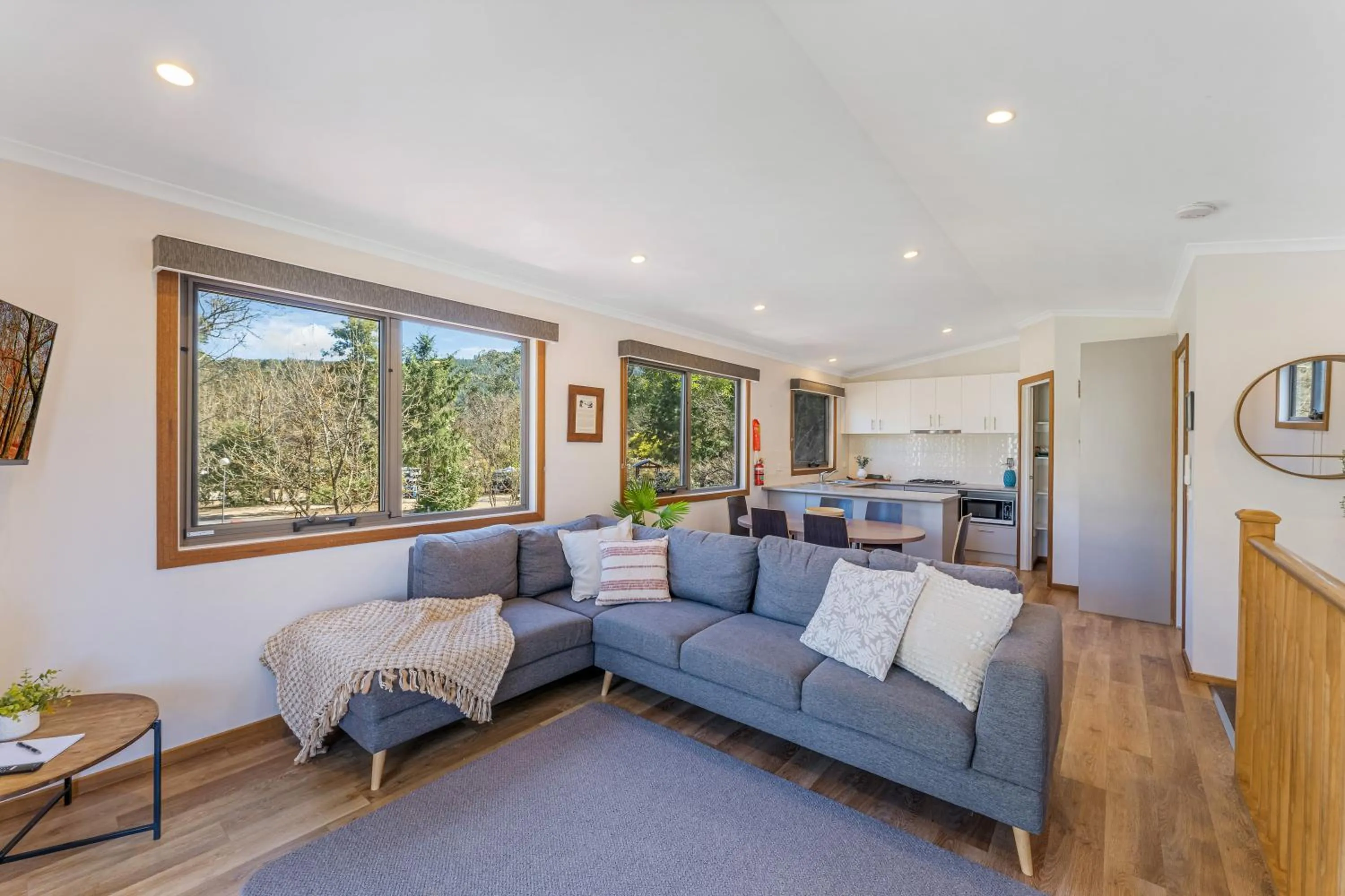 Living room in BIG4 Tasman Holiday Parks - Bright