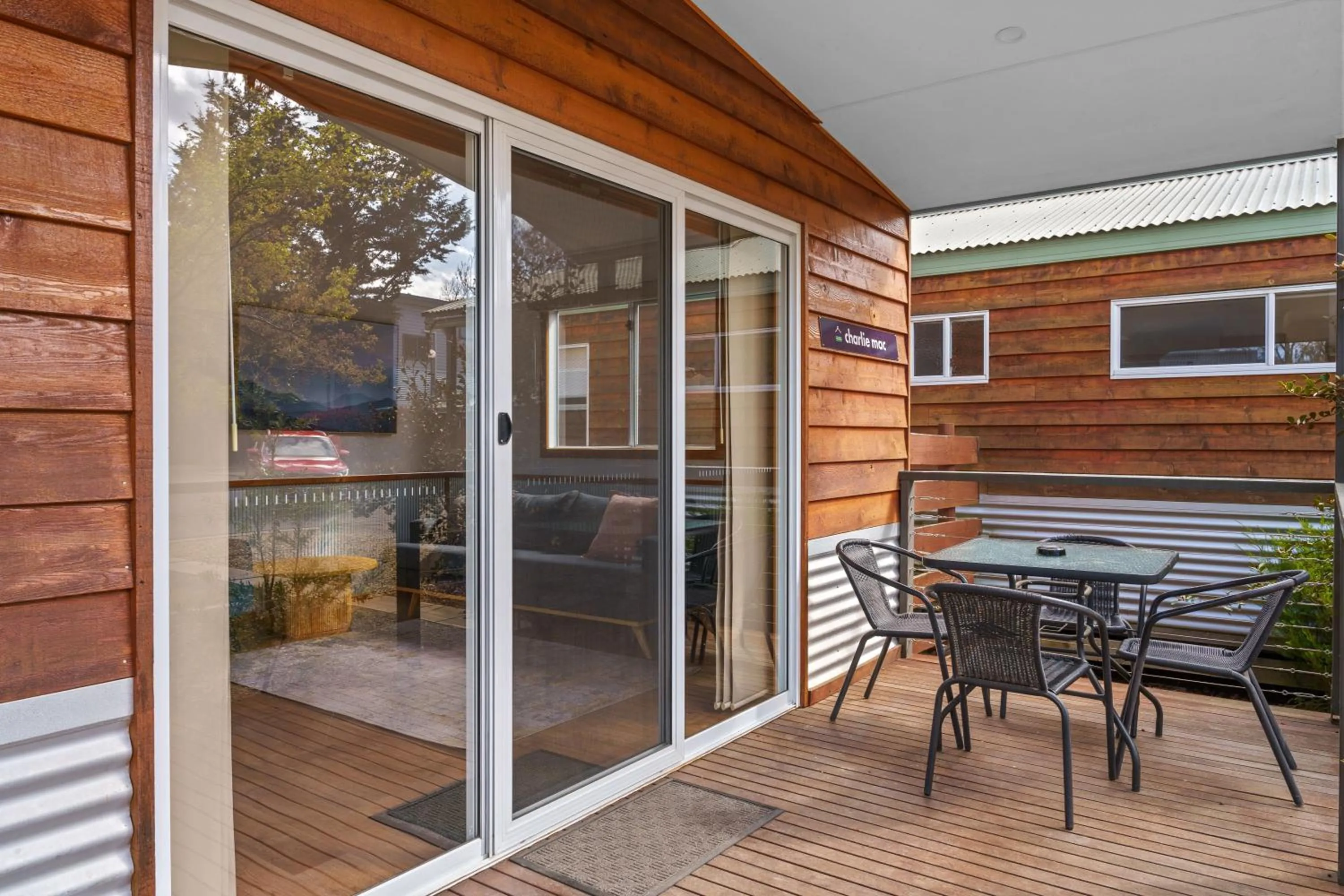 Patio in BIG4 Tasman Holiday Parks - Bright