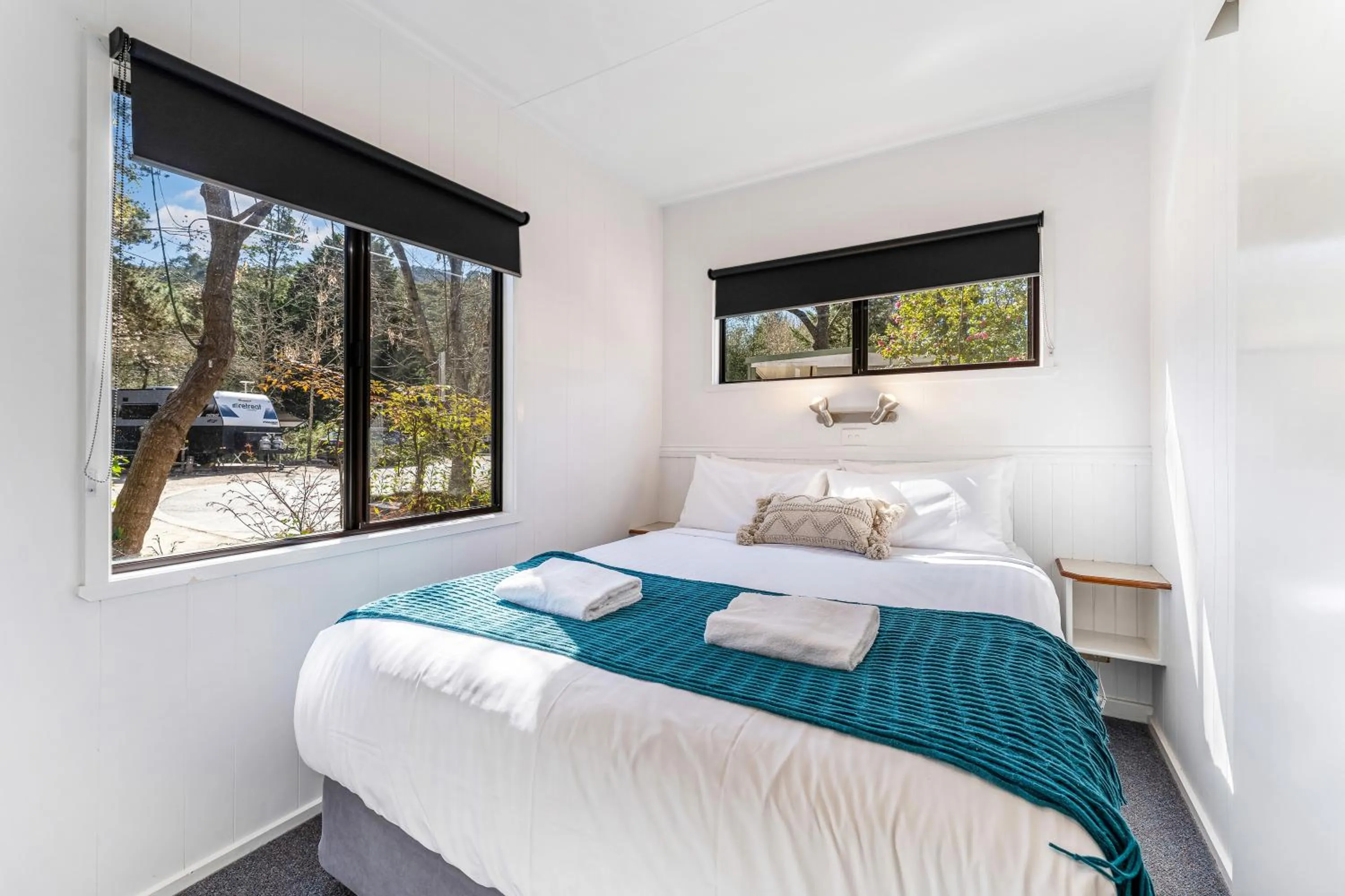 Bedroom, Bed in BIG4 Tasman Holiday Parks - Bright