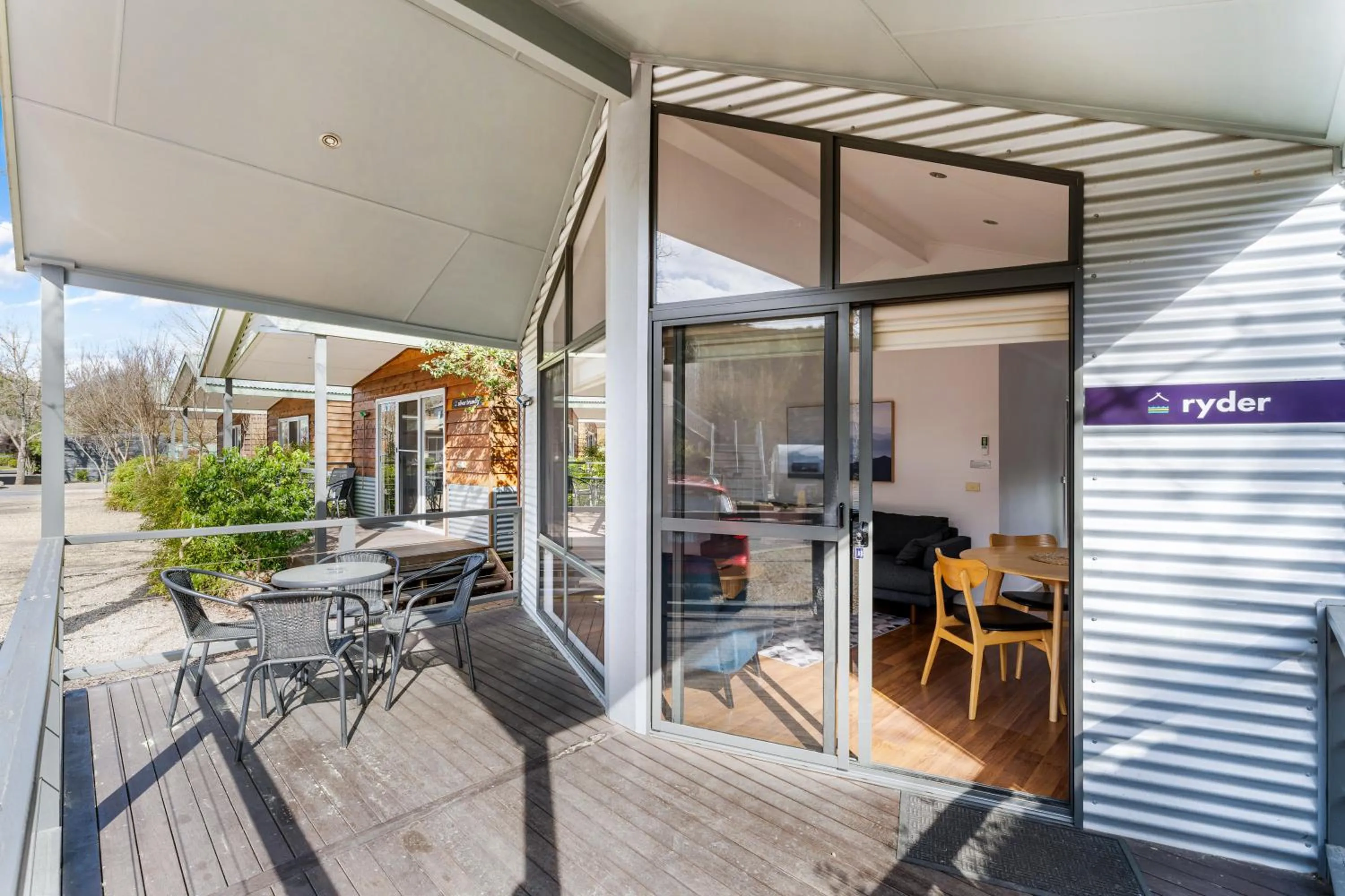 Balcony/Terrace in BIG4 Tasman Holiday Parks - Bright