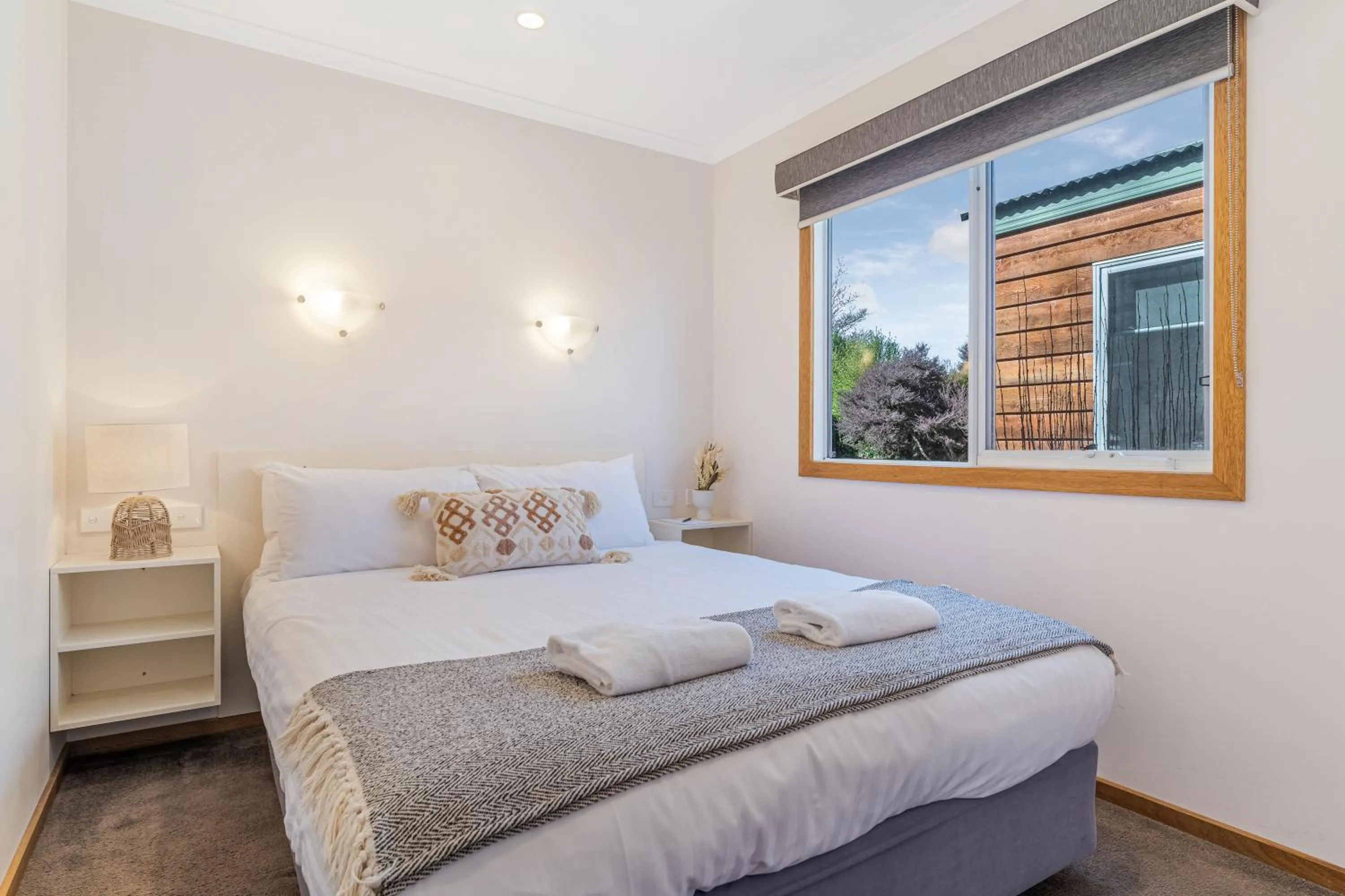 Bedroom, Bed in BIG4 Tasman Holiday Parks - Bright