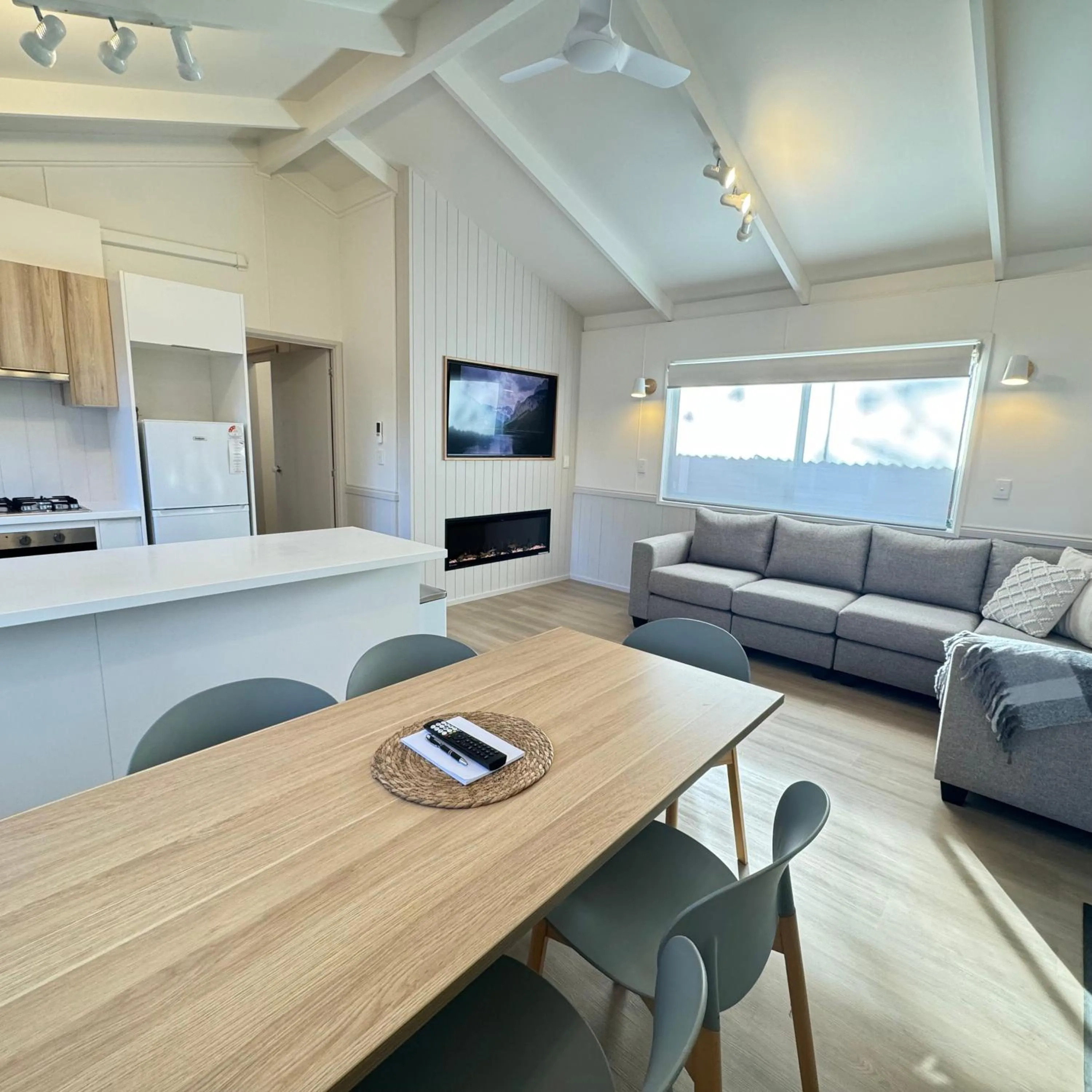 Living room in BIG4 Tasman Holiday Parks - Bright