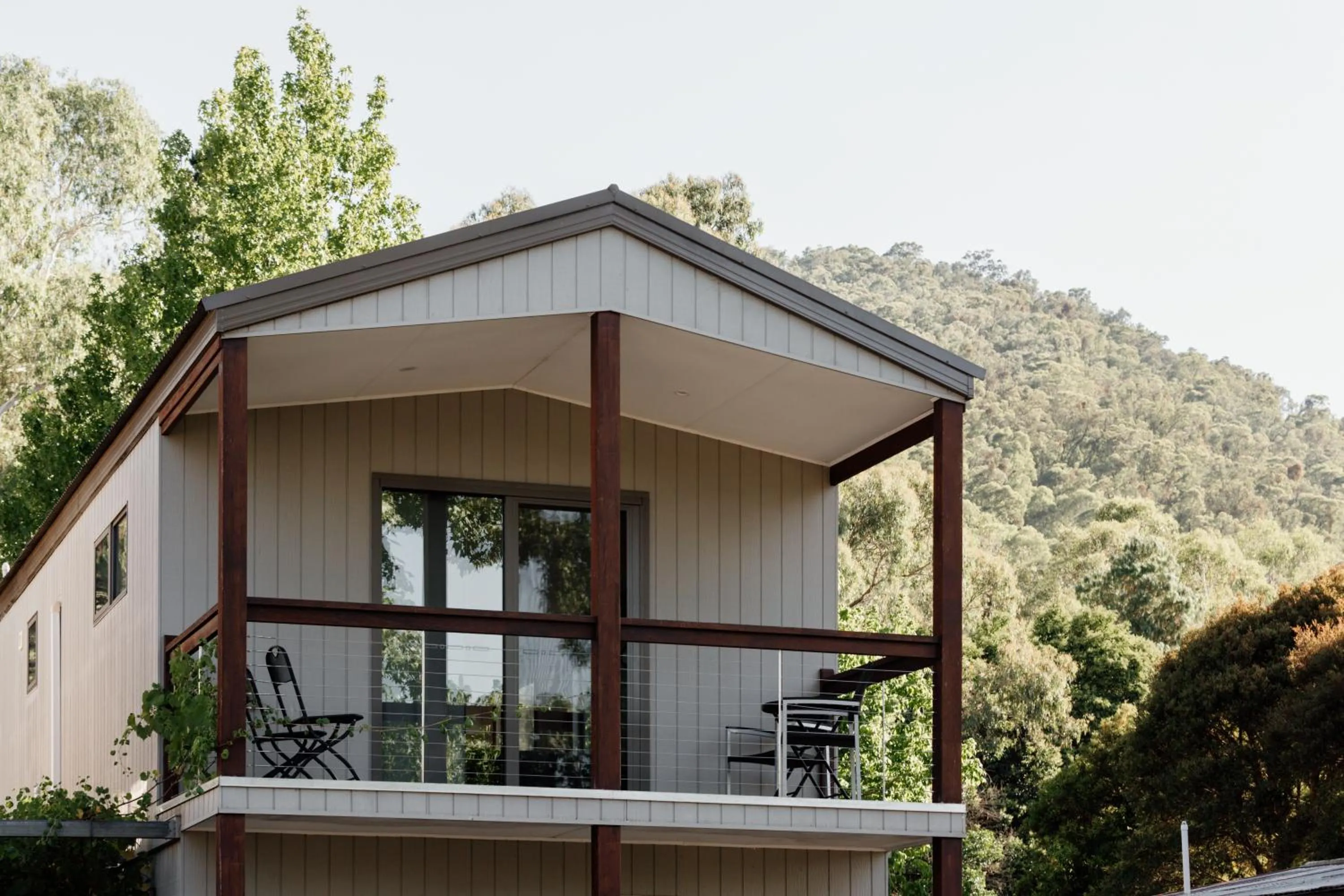 Balcony/Terrace in BIG4 Tasman Holiday Parks - Bright