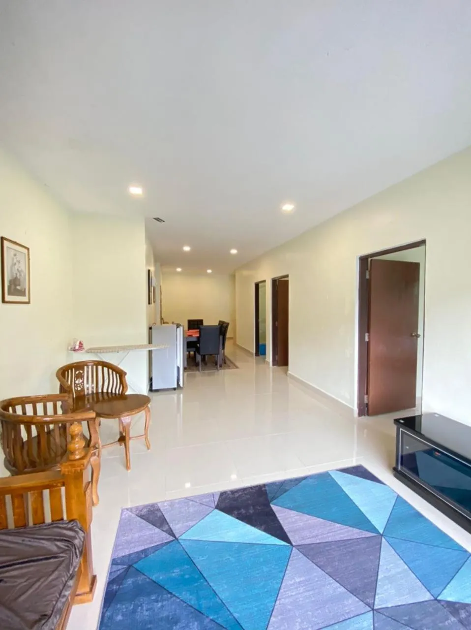 Living room in White Rose Cameron Highlands