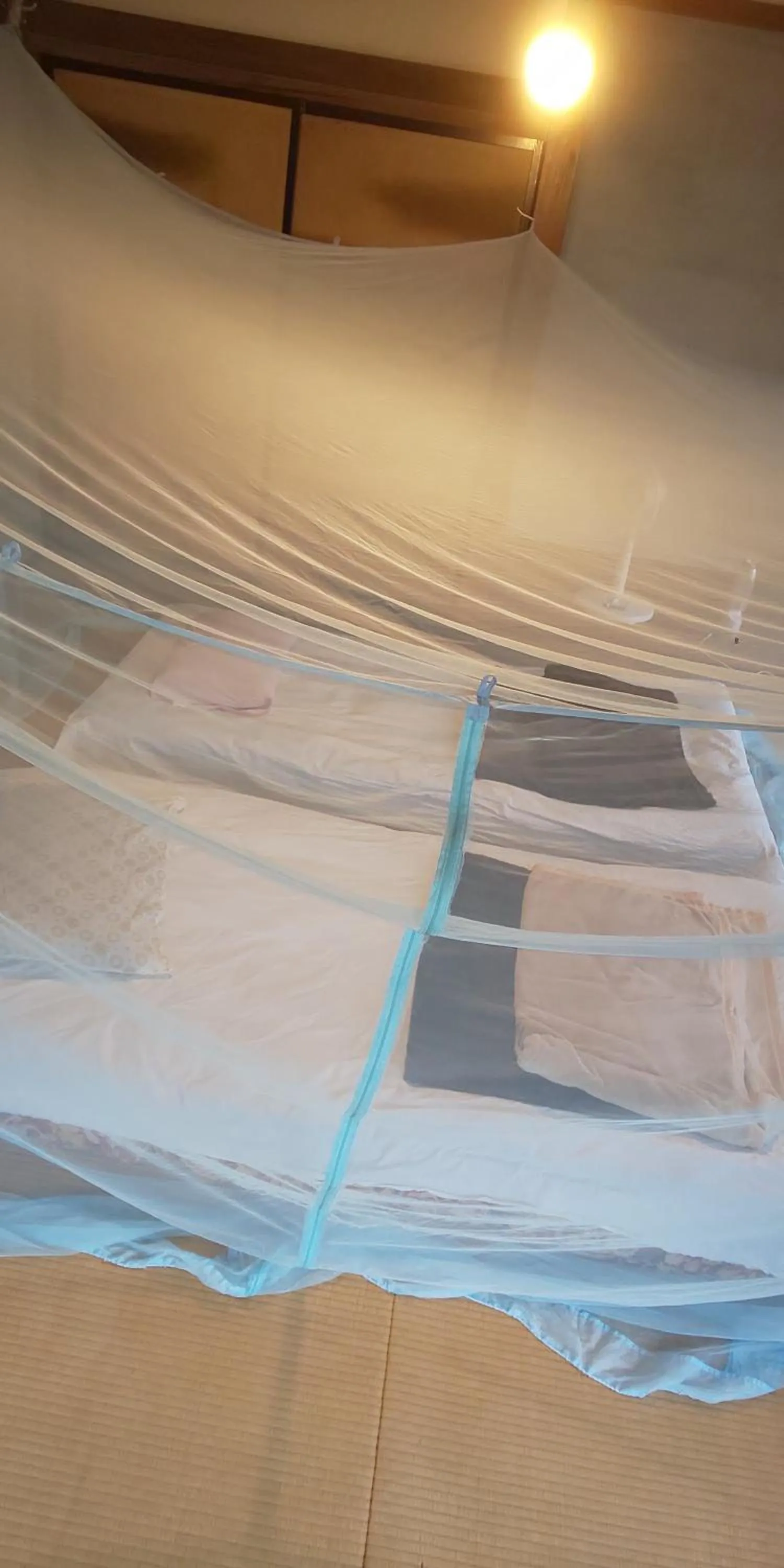 Bed in Guesthouse Nishiki