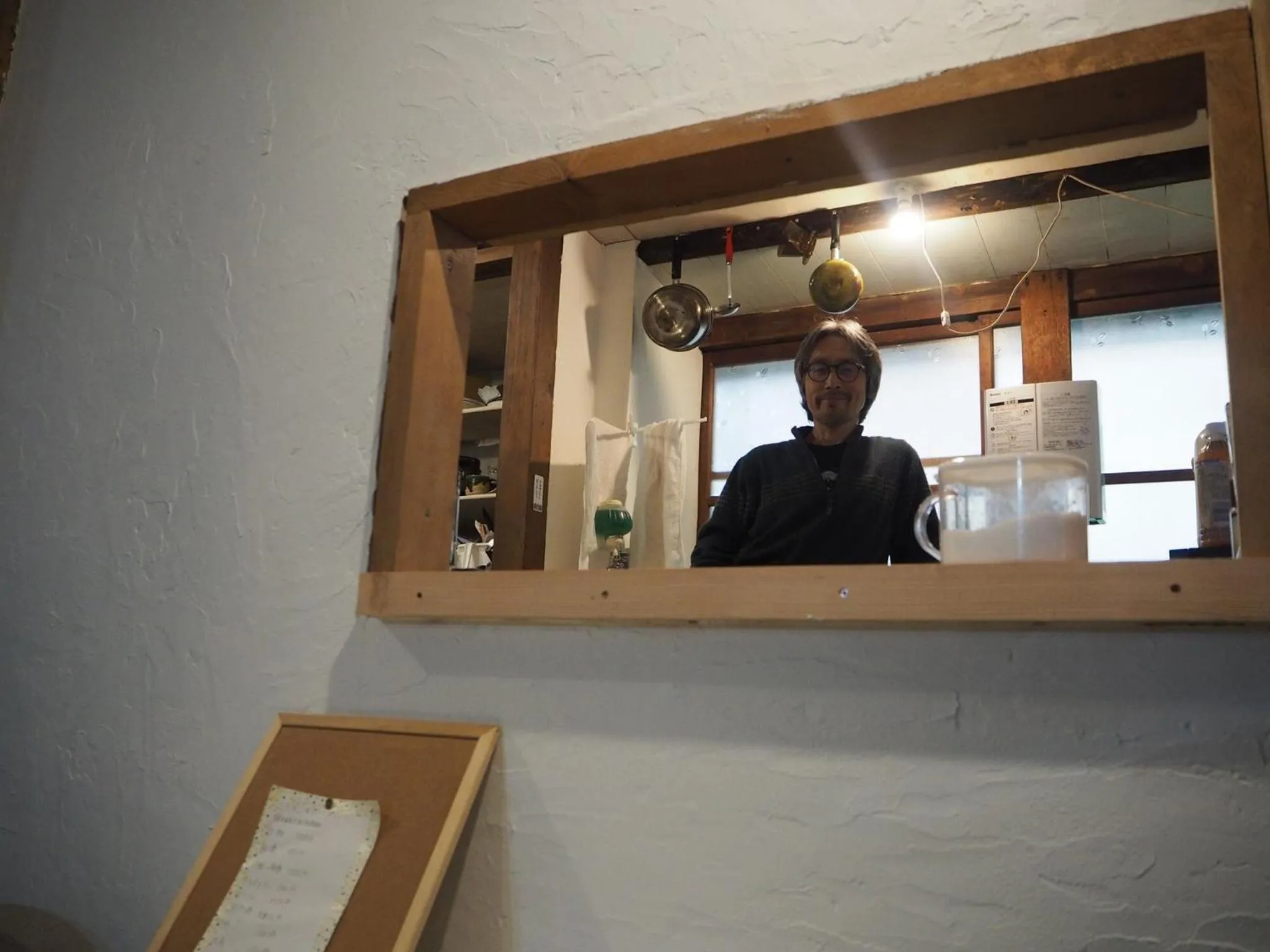 Communal kitchen in Guesthouse Nishiki