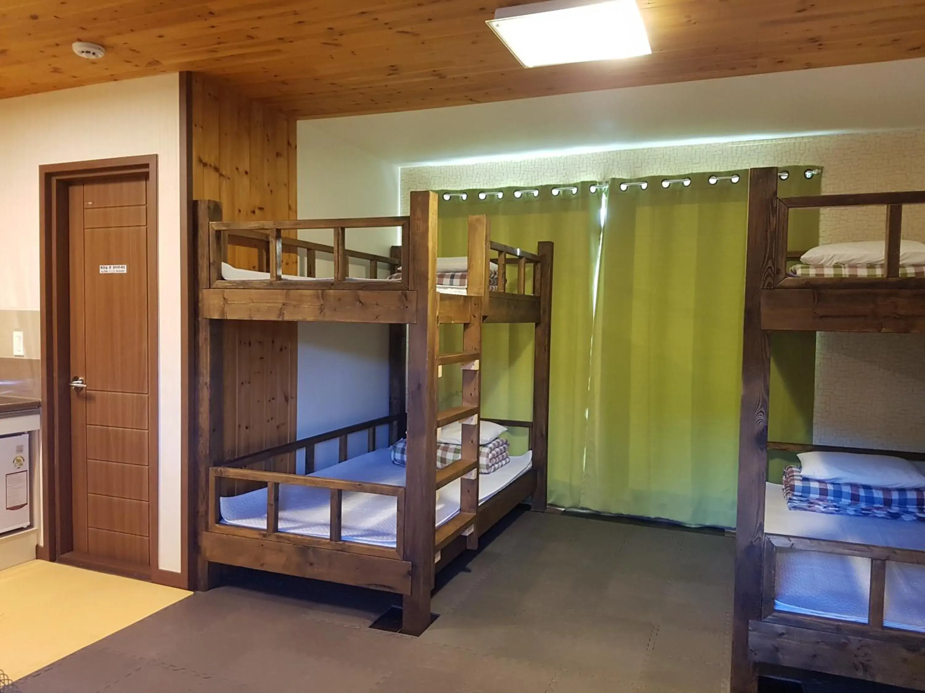 Bed in Guesthouse Kim's Cabin Bed in Guesthouse Kim's Cabin