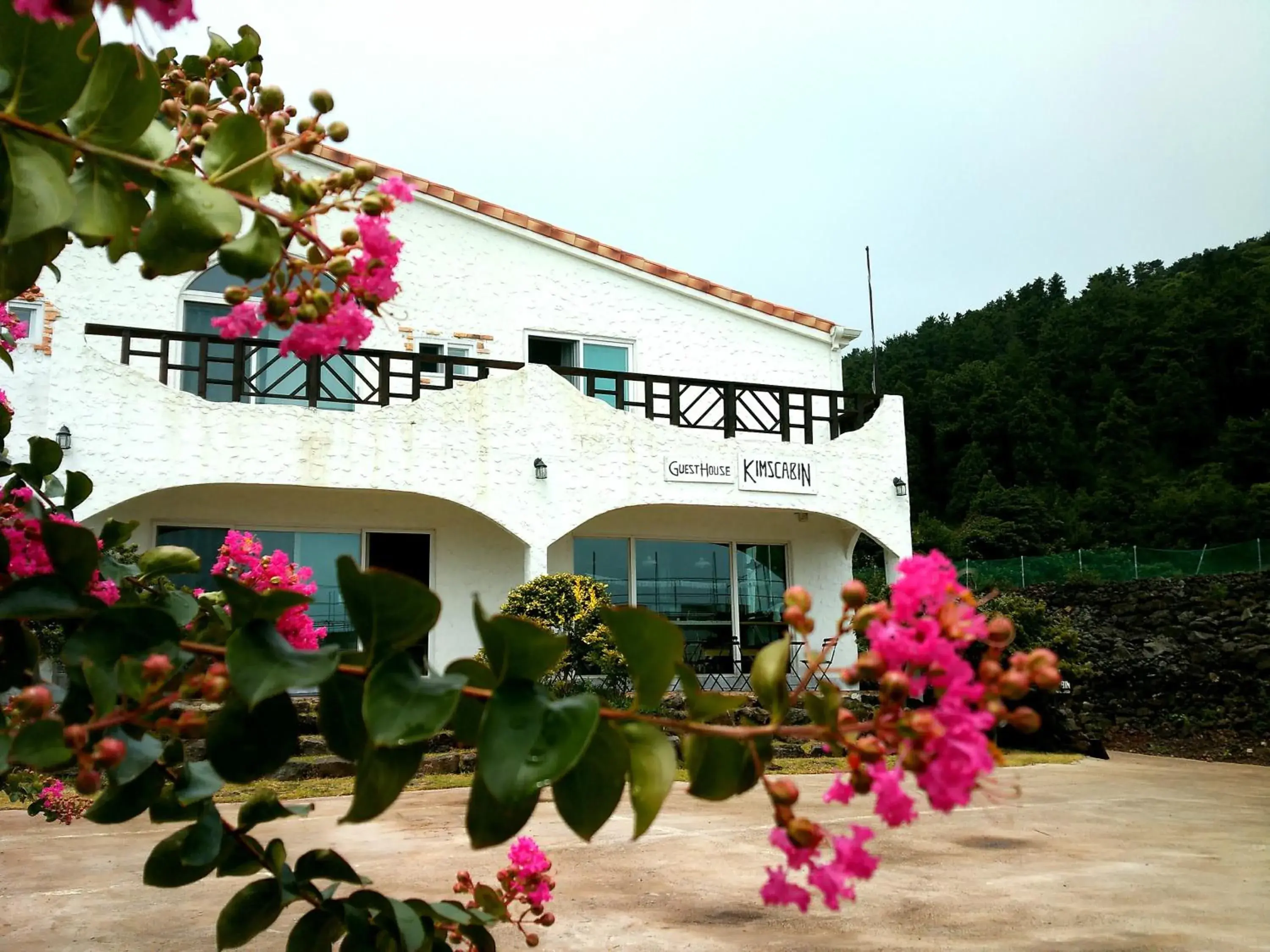 Garden view in Guesthouse Kim's Cabin Garden view in Guesthouse Kim's Cabin