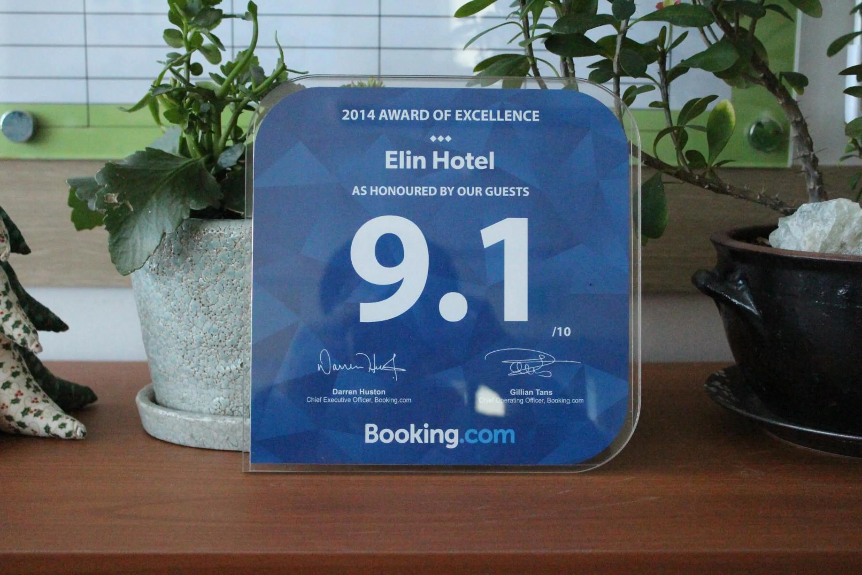 Decorative detail in Elin Hotel