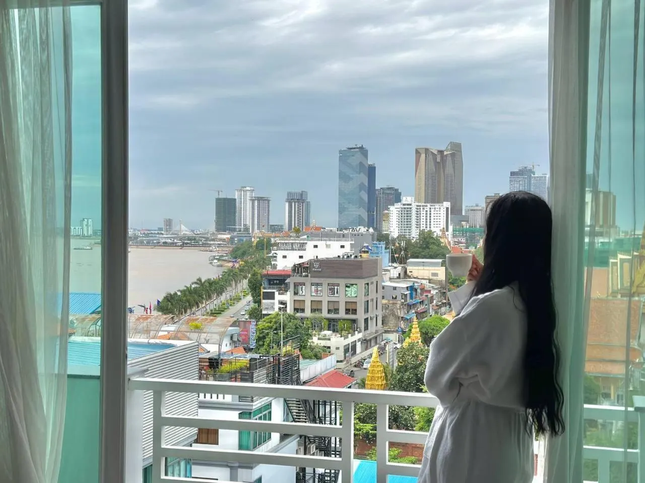 View (from property/room) in Harmony Phnom Penh Hotel