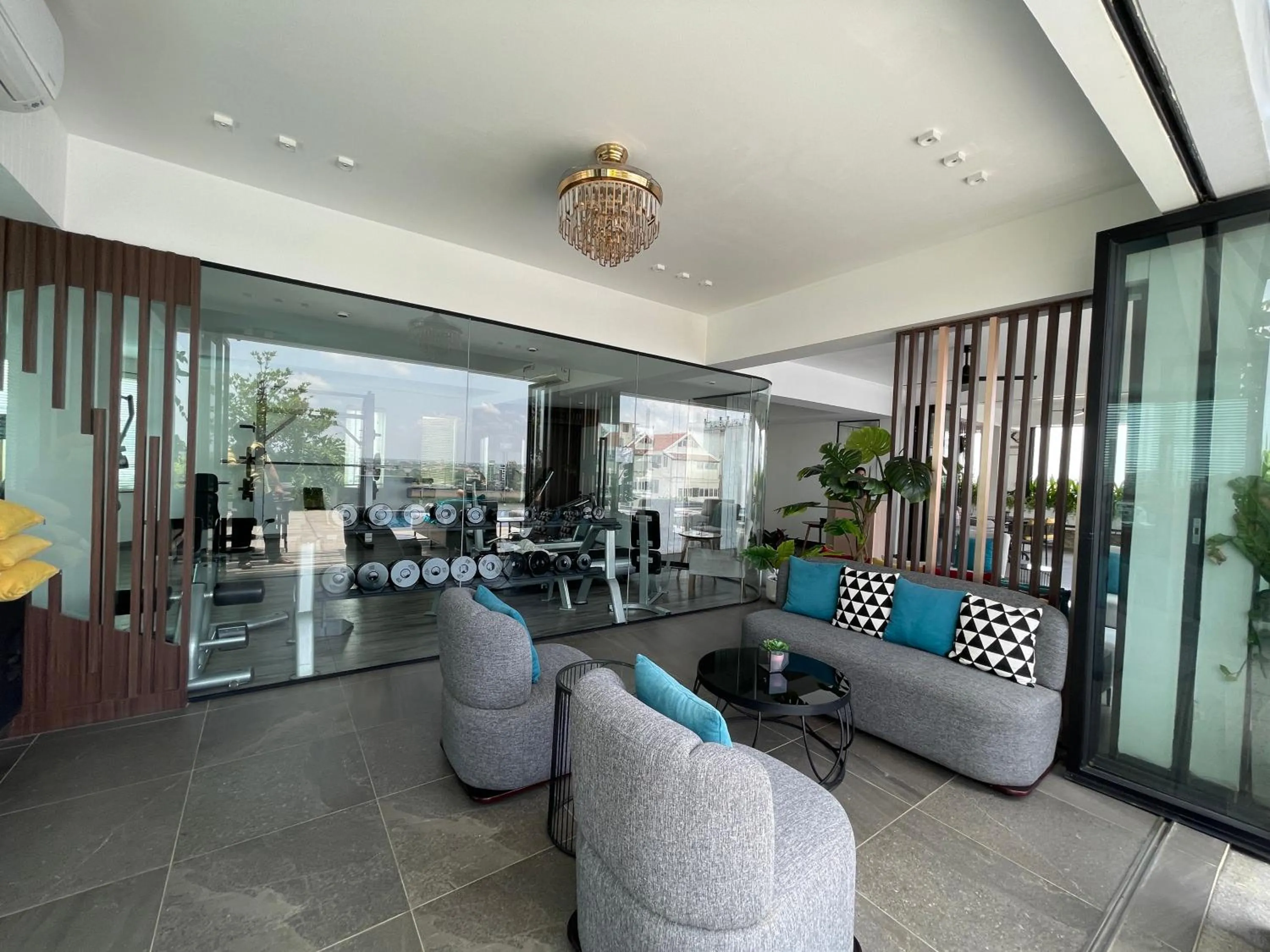 Lounge or bar in Harmony Phnom Penh Hotel