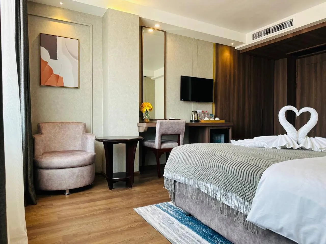 Bed in Harmony Phnom Penh Hotel