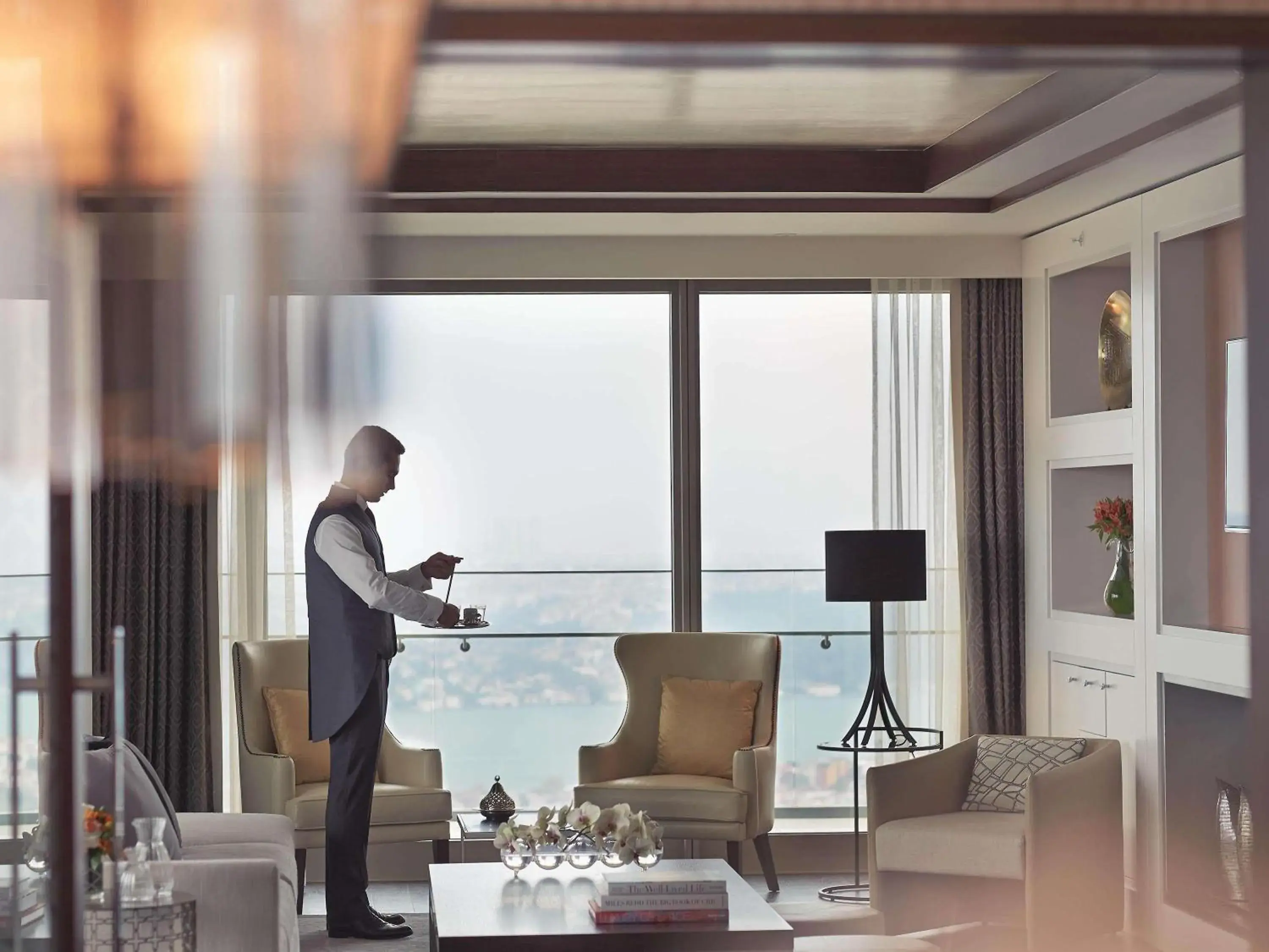 Bedroom in Raffles Istanbul Bedroom in Raffles Istanbul