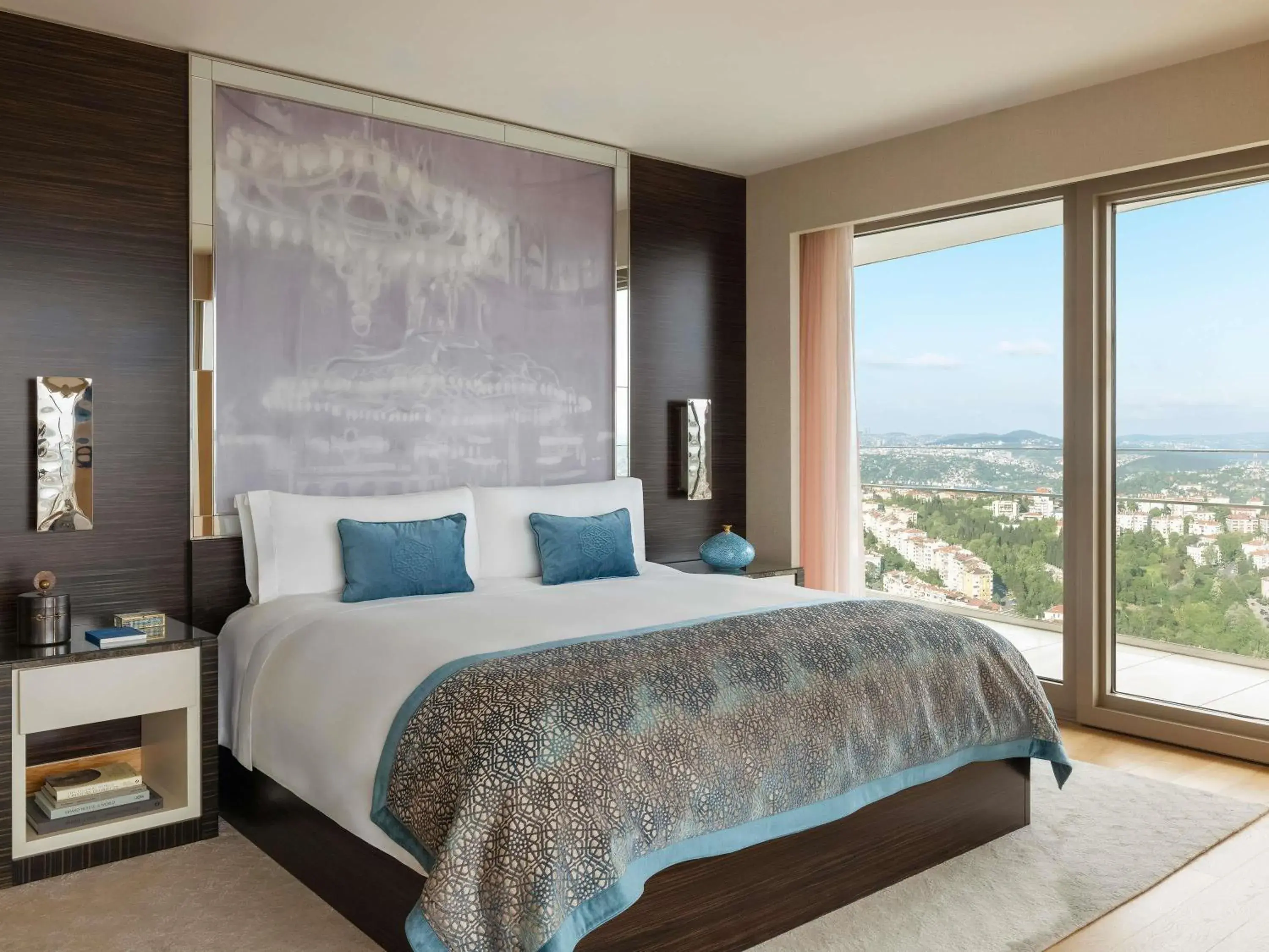 Bedroom, Bed in Raffles Istanbul Bedroom, Bed in Raffles Istanbul