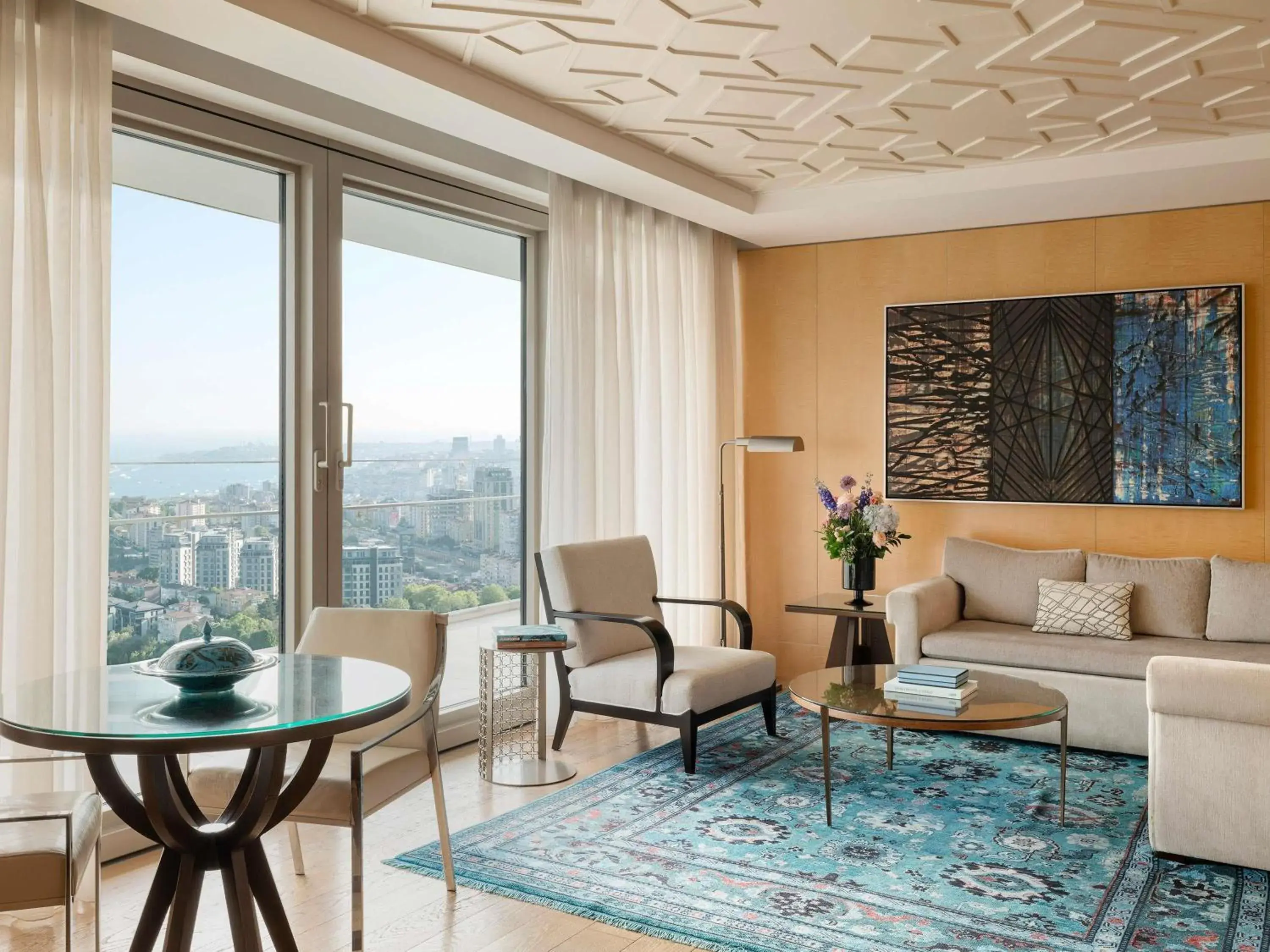 Bedroom in Raffles Istanbul Bedroom in Raffles Istanbul