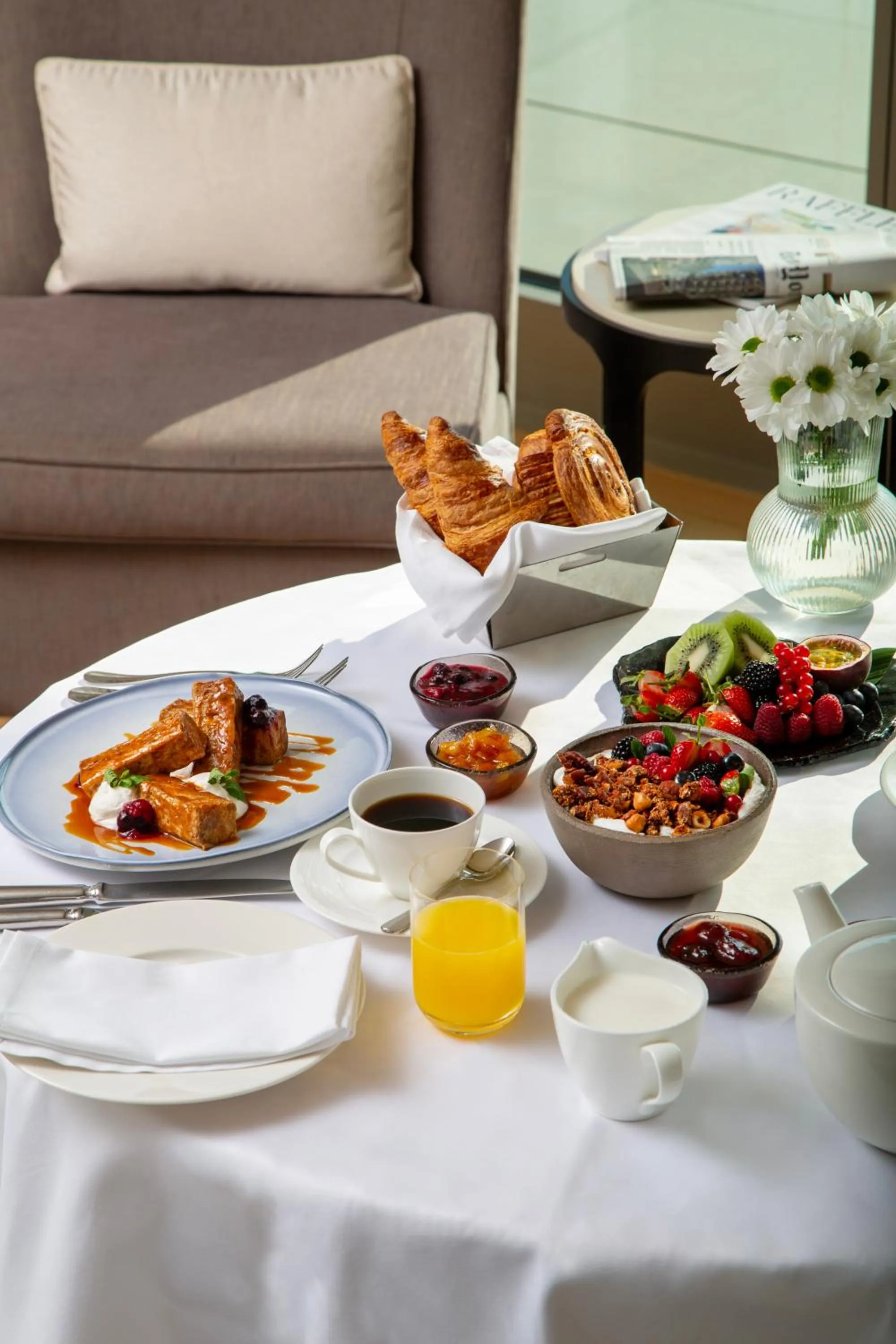 Breakfast in Raffles Istanbul