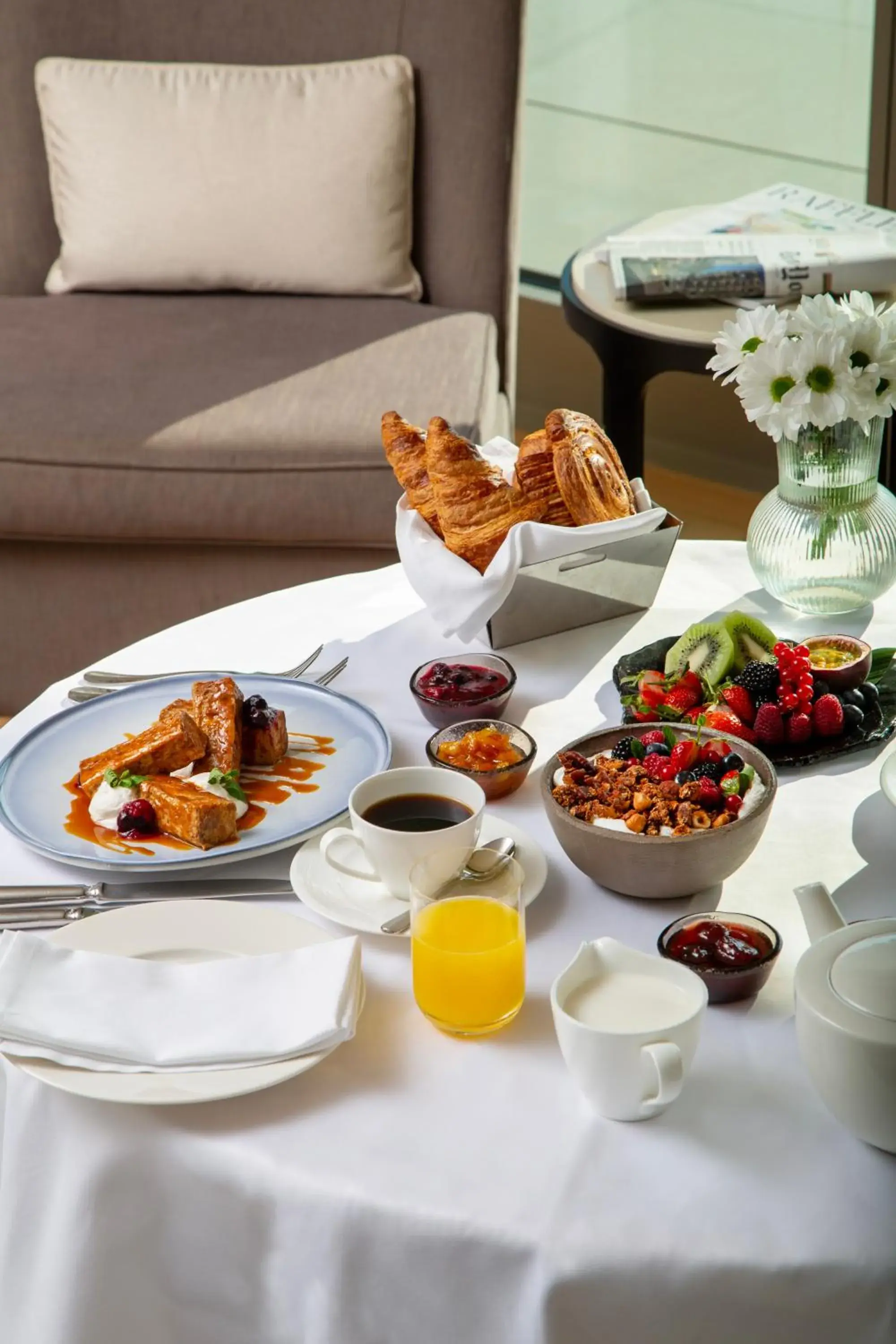 Breakfast in Raffles Istanbul Breakfast in Raffles Istanbul