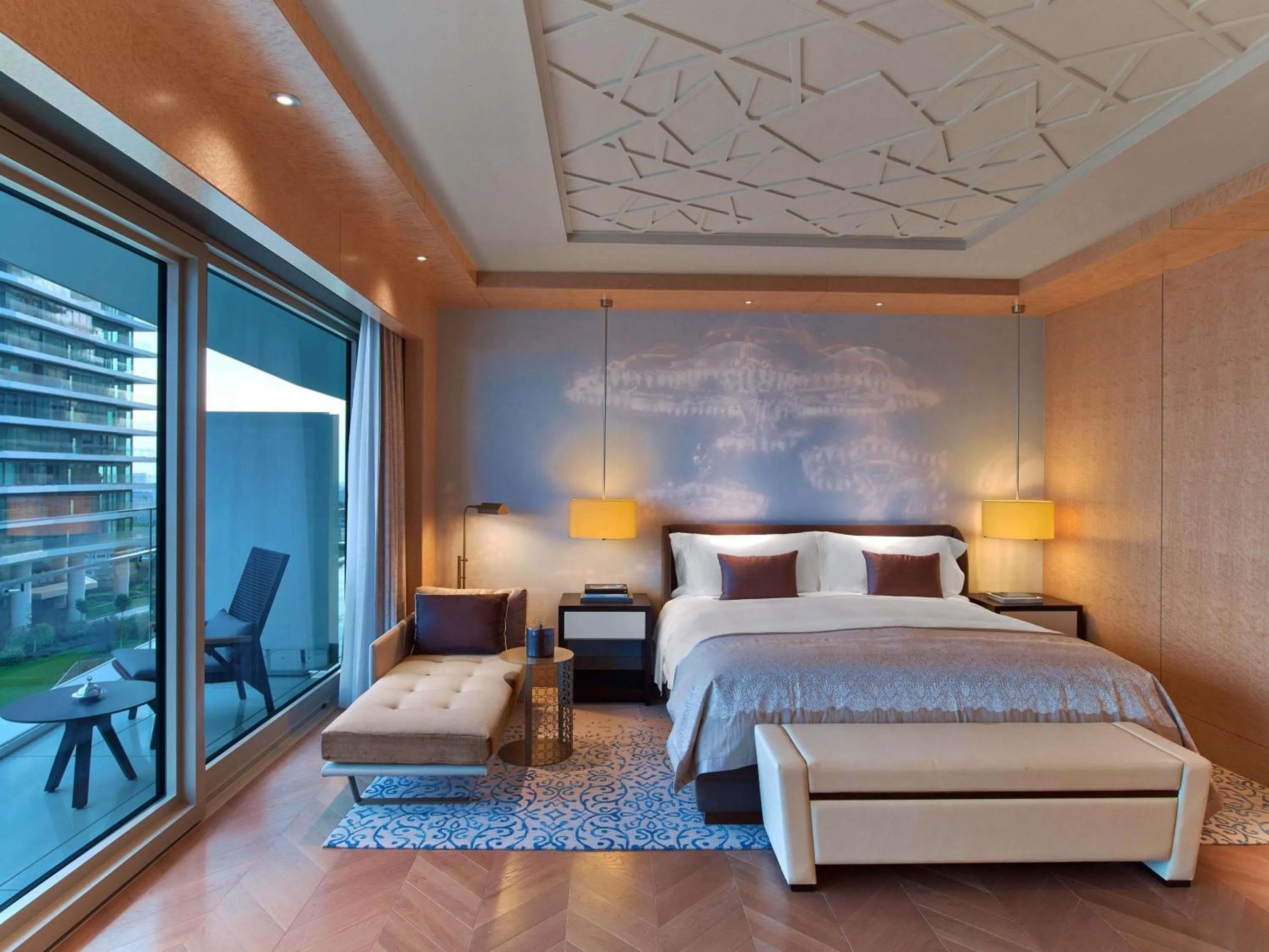 Bedroom, Bed in Raffles Istanbul