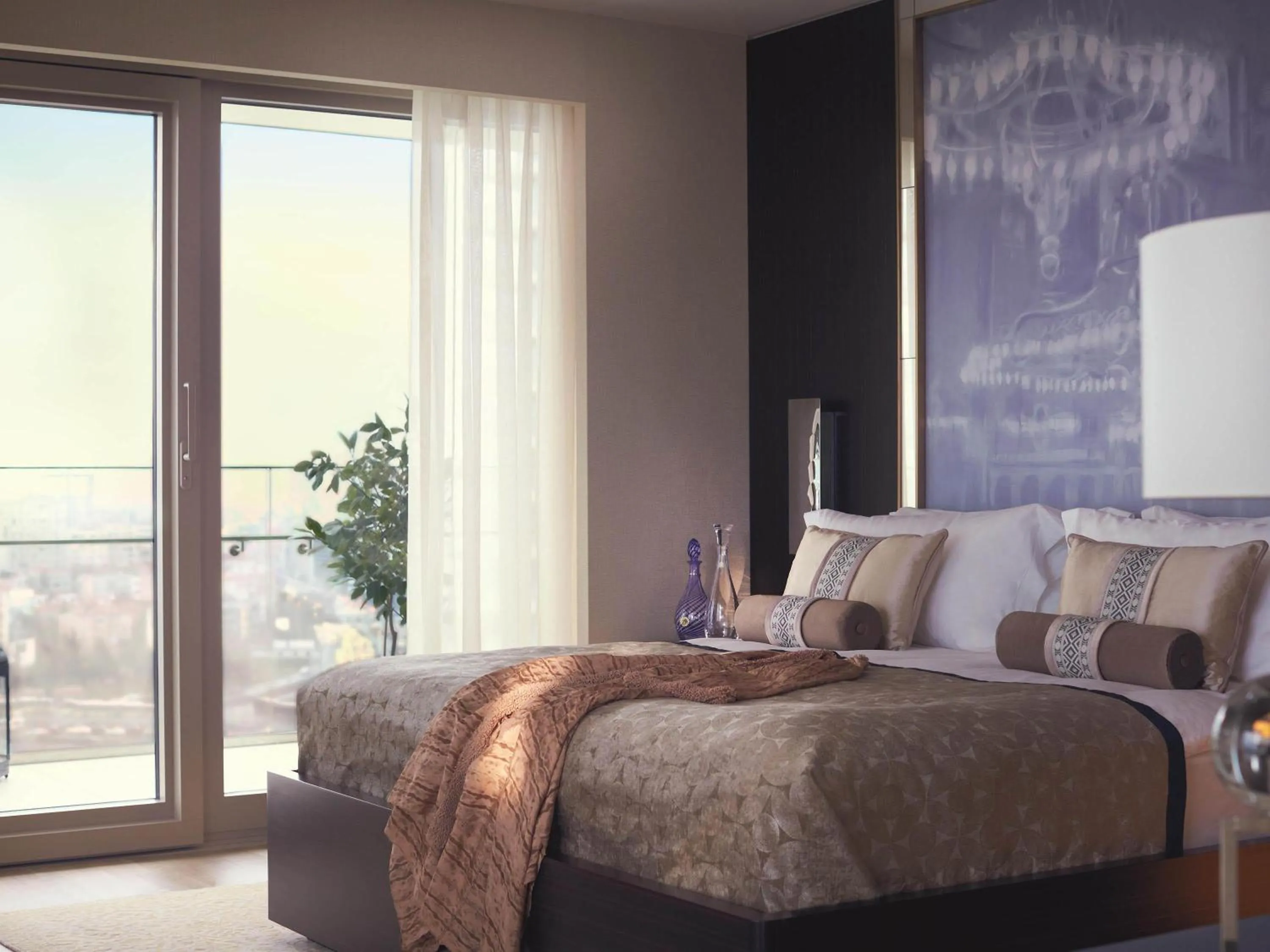 Photo of the whole room, Bed in Raffles Istanbul