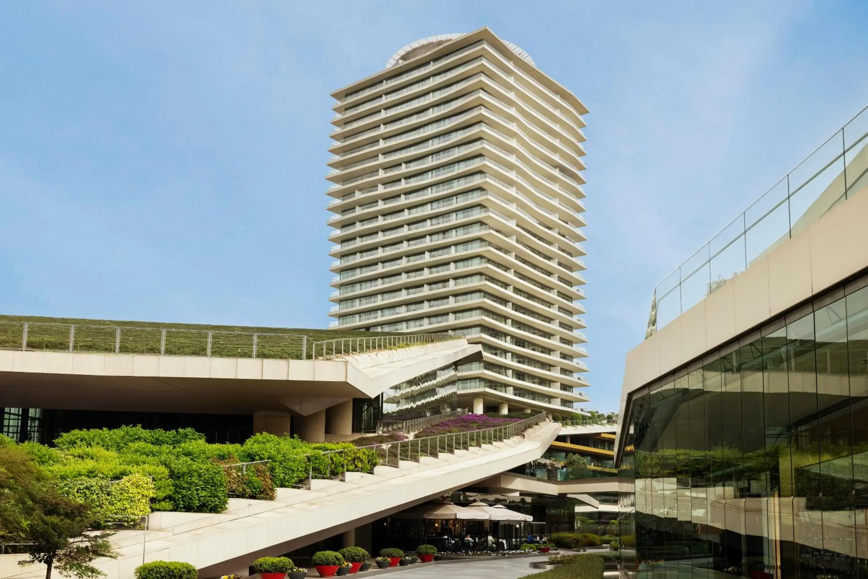 Property building in Raffles Istanbul Property building in Raffles Istanbul