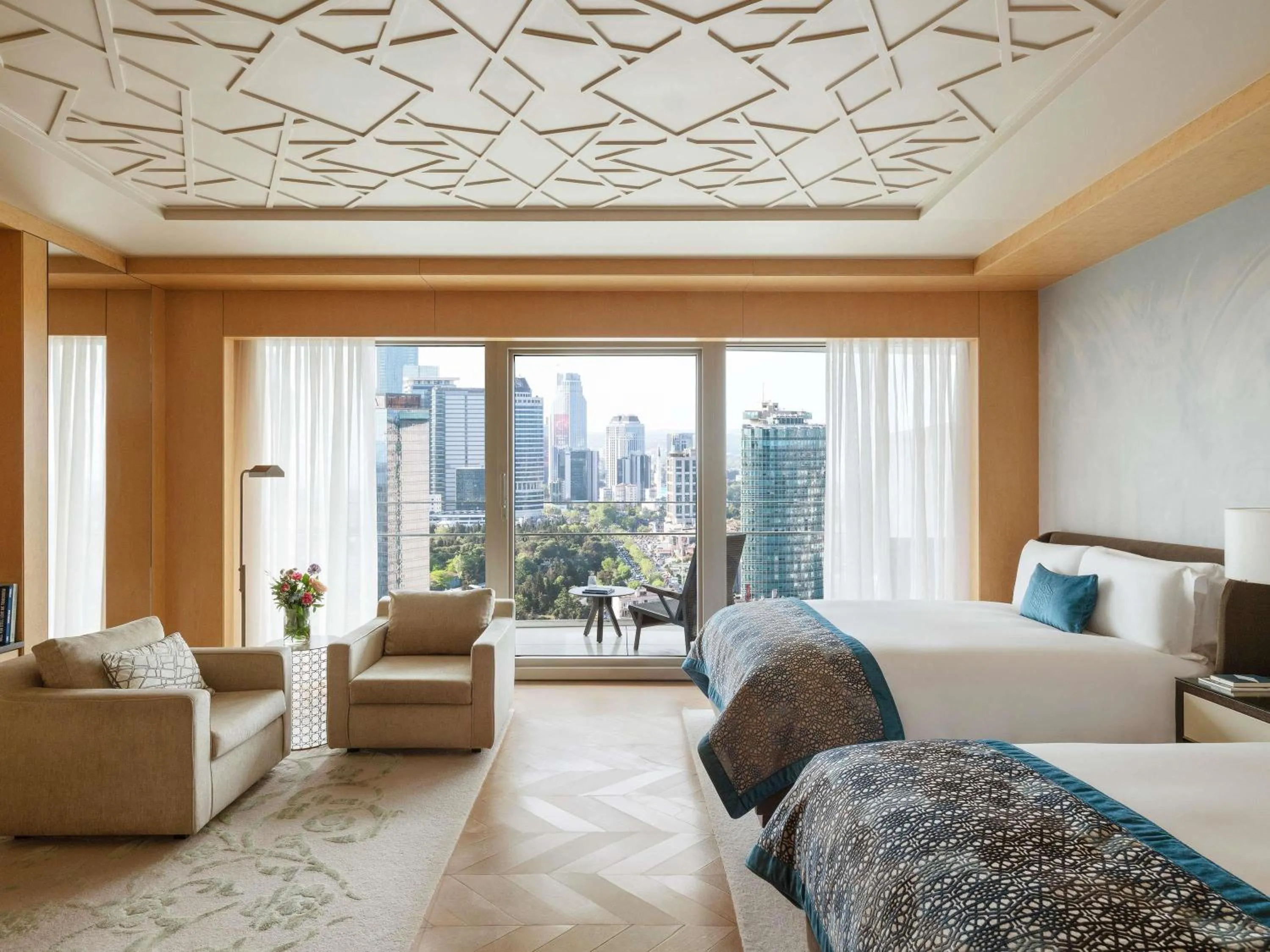 Bedroom in Raffles Istanbul