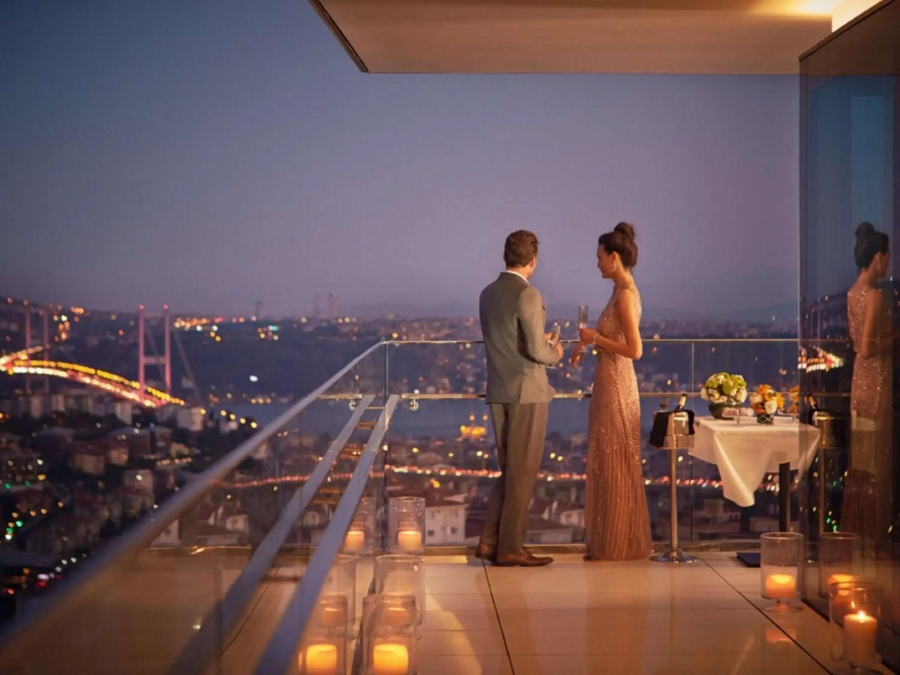 Property building in Raffles Istanbul Property building in Raffles Istanbul