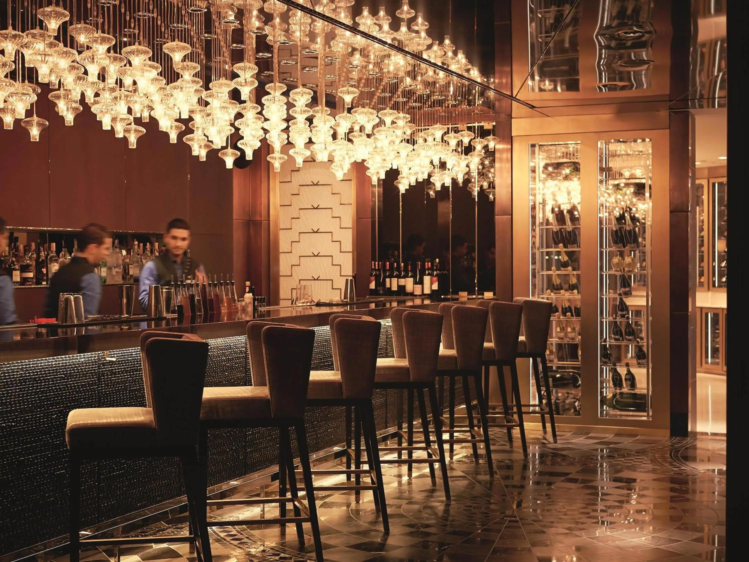 Lounge or bar in Raffles Istanbul