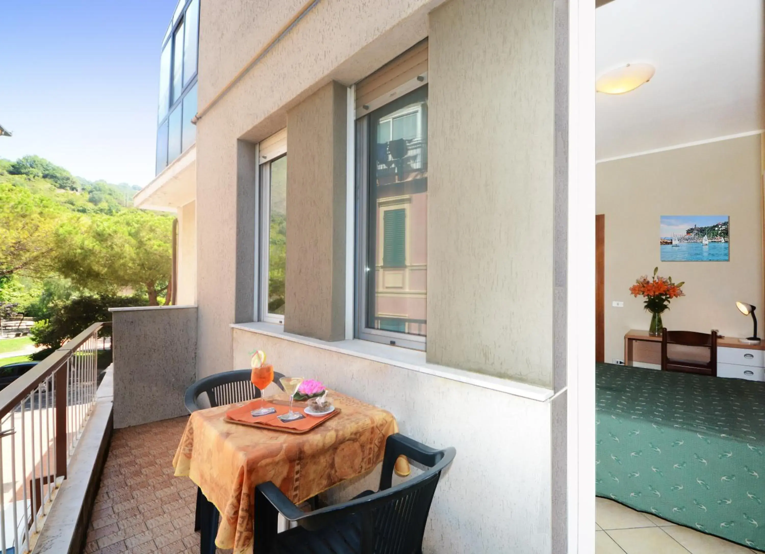 Double or Twin Room with Balcony in Bike & Family Hotel Derby Double or Twin Room with Balcony in Bike & Family Hotel Derby