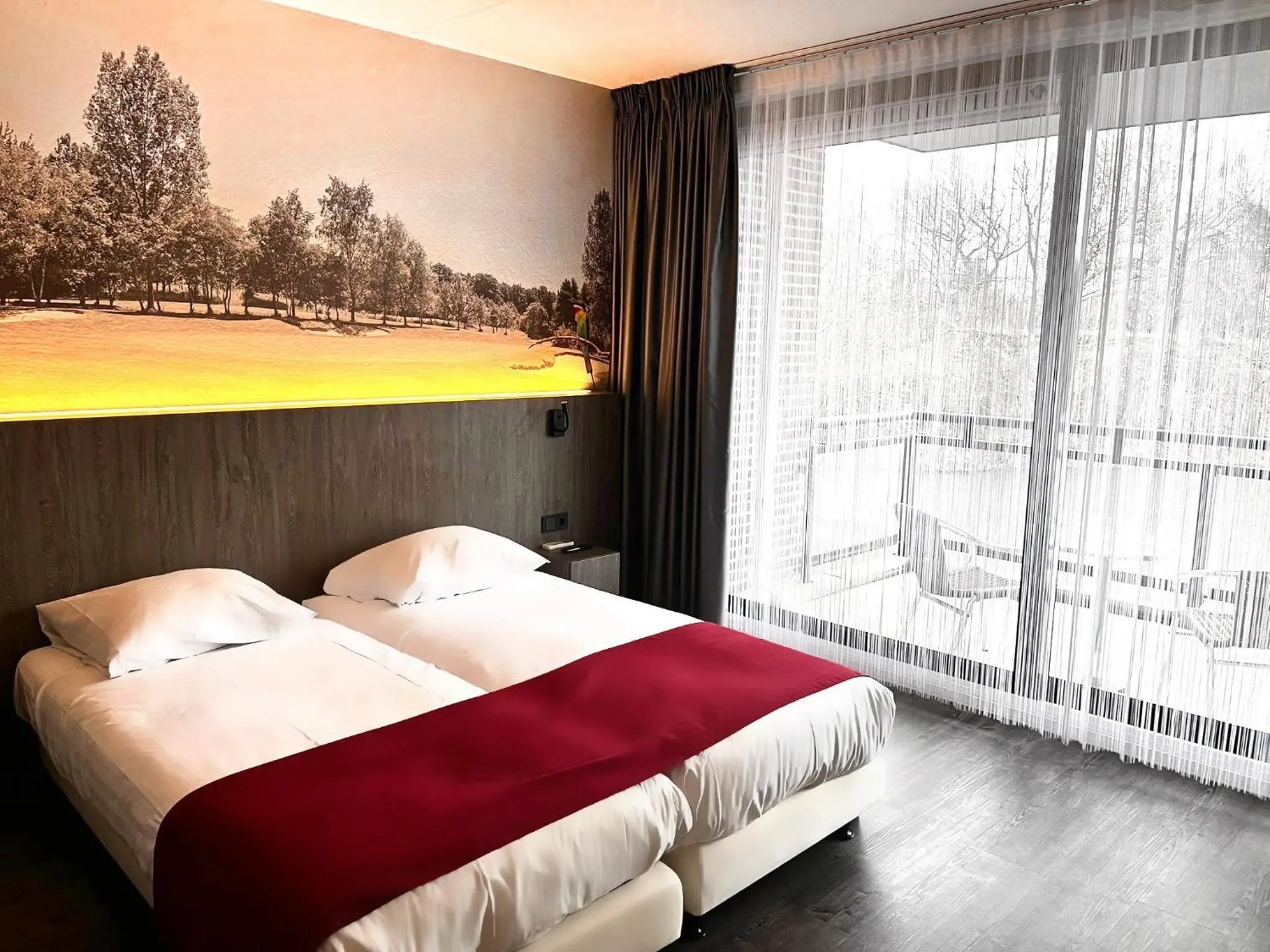 Bedroom, Bed in Golf-Resort Brunssummerheide