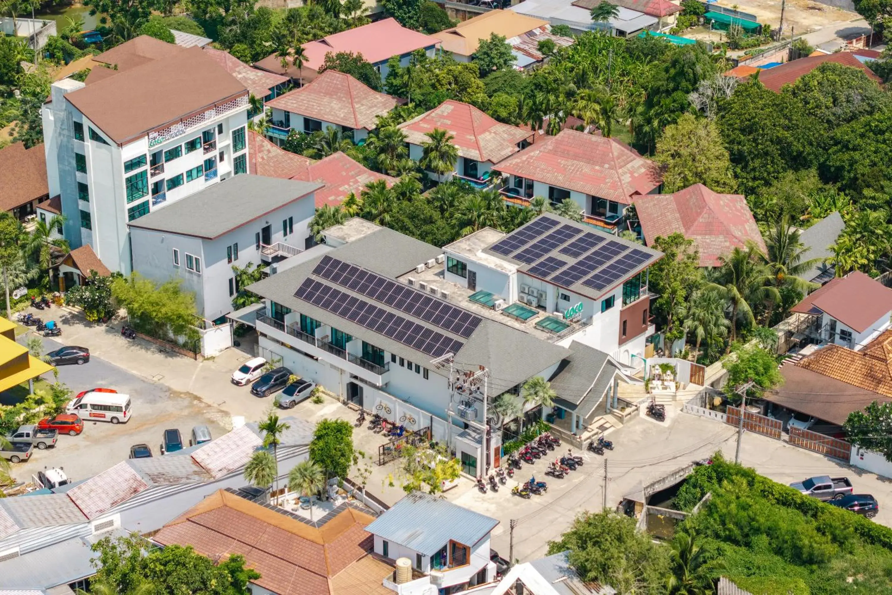 Bird's eye view in Coco Retreat Phuket Resort and Spa - SHA Plus Bird's eye view in Coco Retreat Phuket Resort and Spa - SHA Plus