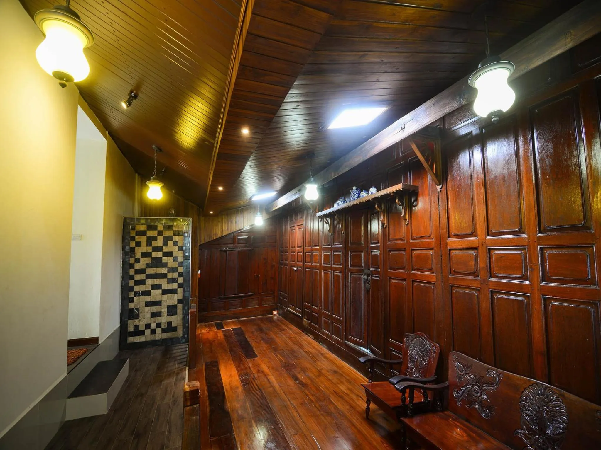 Decorative detail in Ban U Thong Accommodations