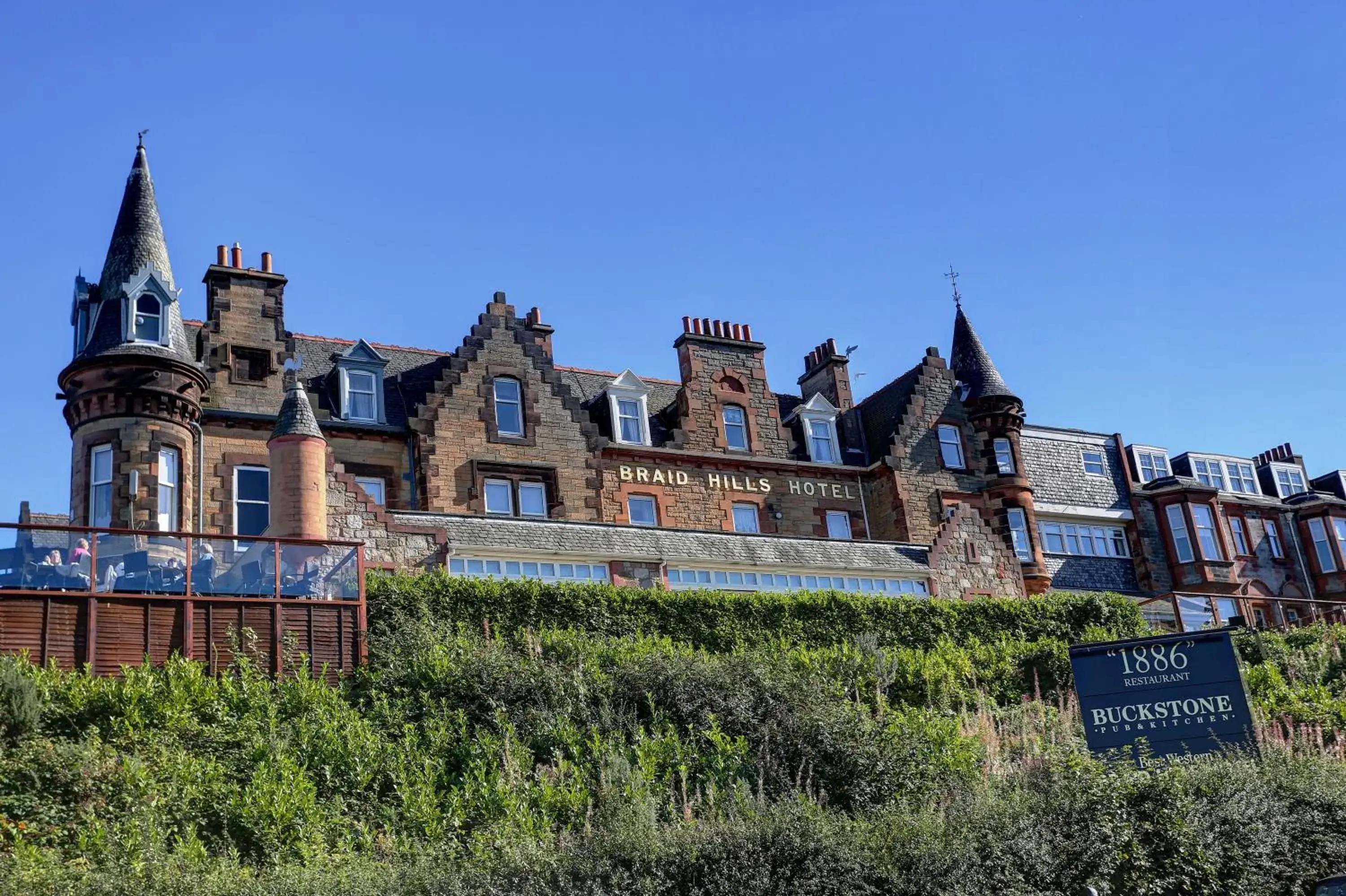 Facade/entrance in Braid Hills Hotel Facade/entrance in Braid Hills Hotel