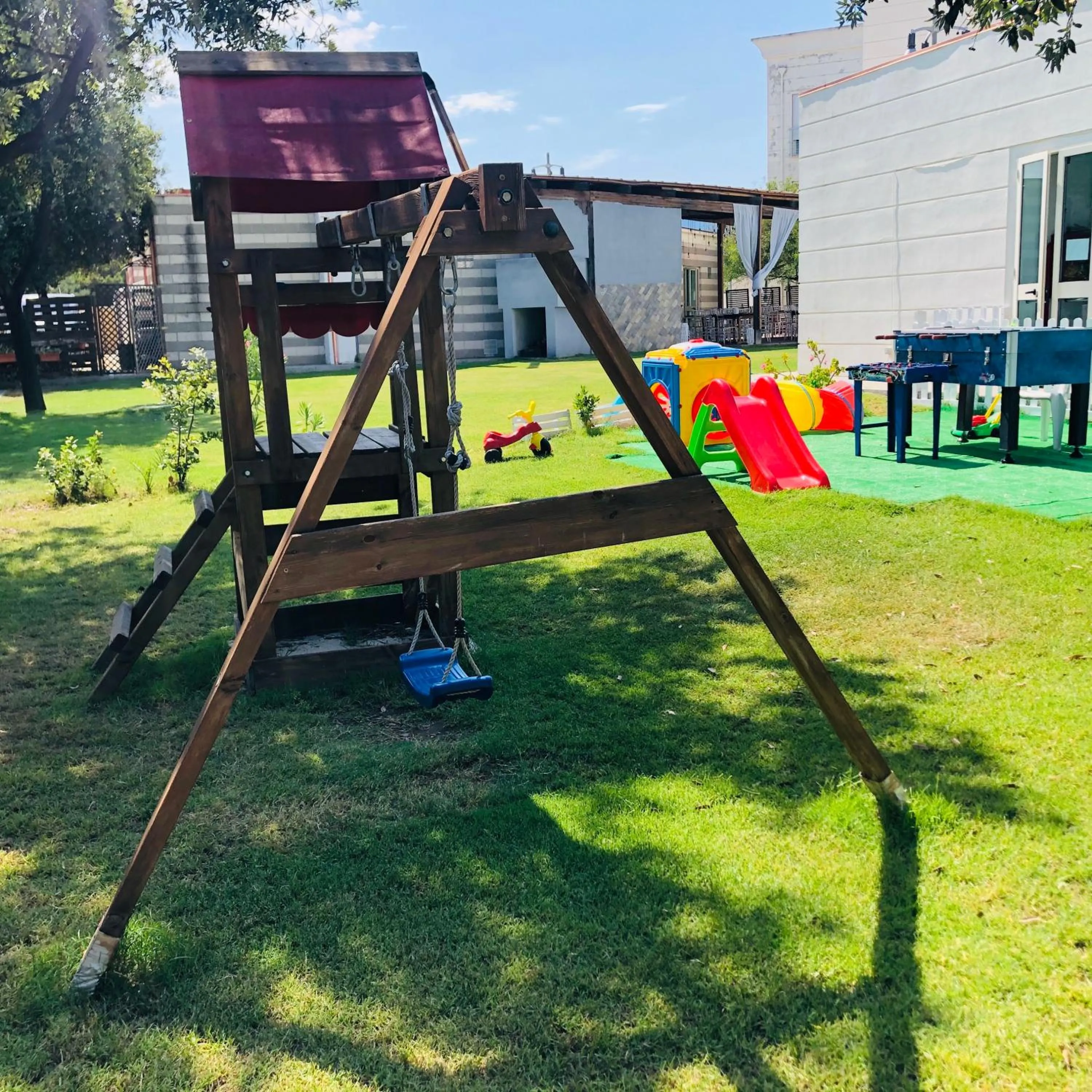 Garden in Glemerald Hostel