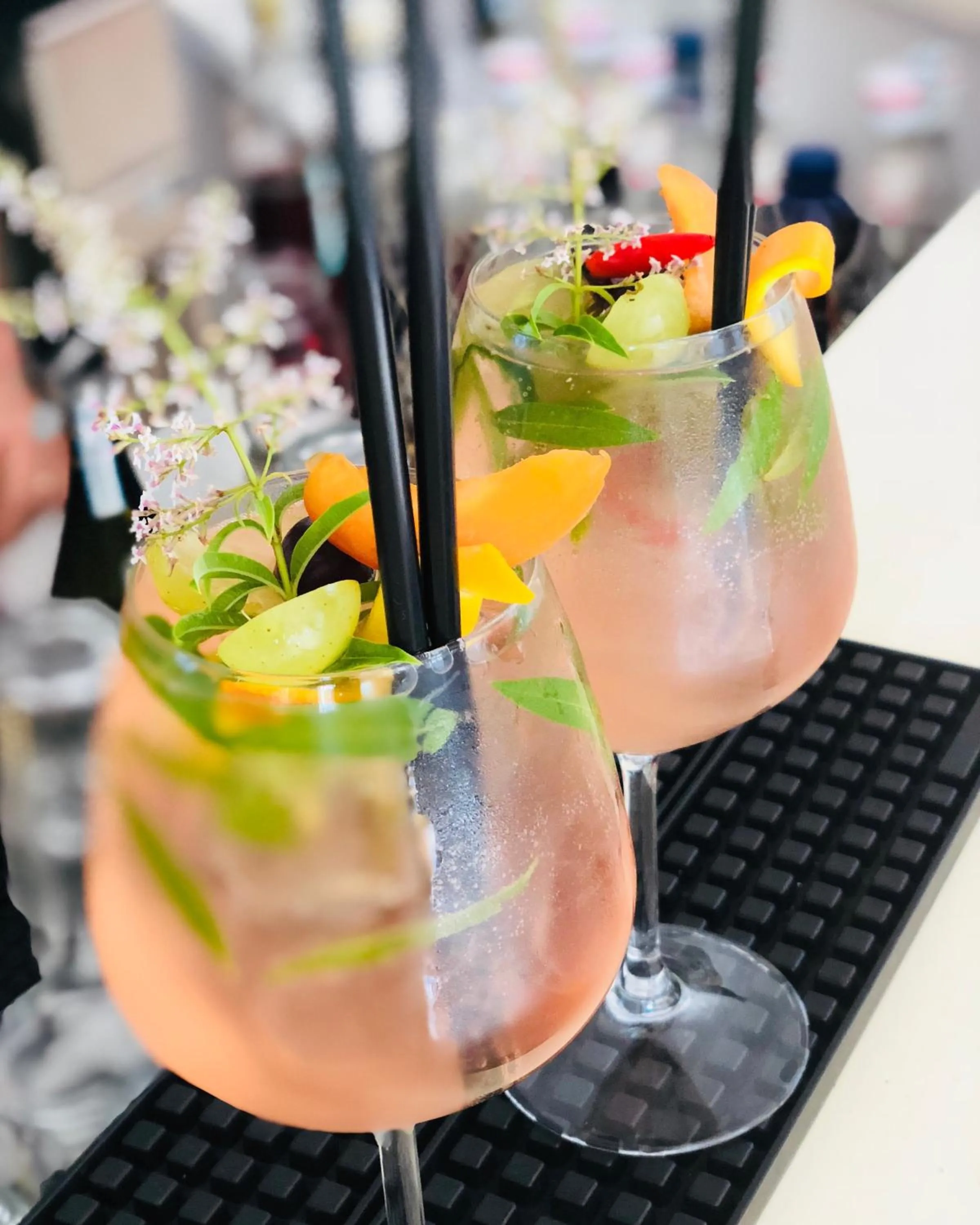 Drinks in Glemerald Hostel