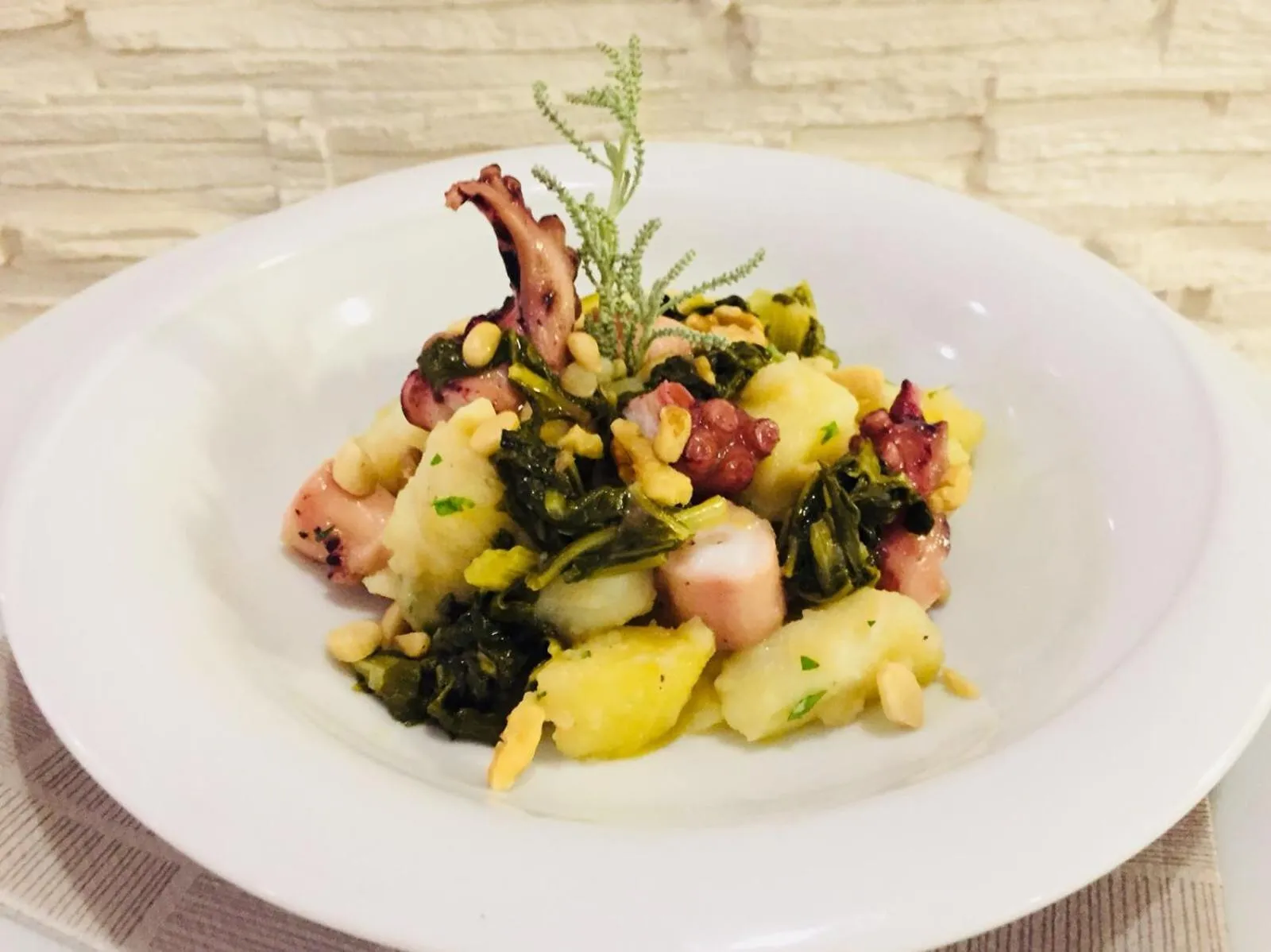 Food close-up in Glemerald Hostel