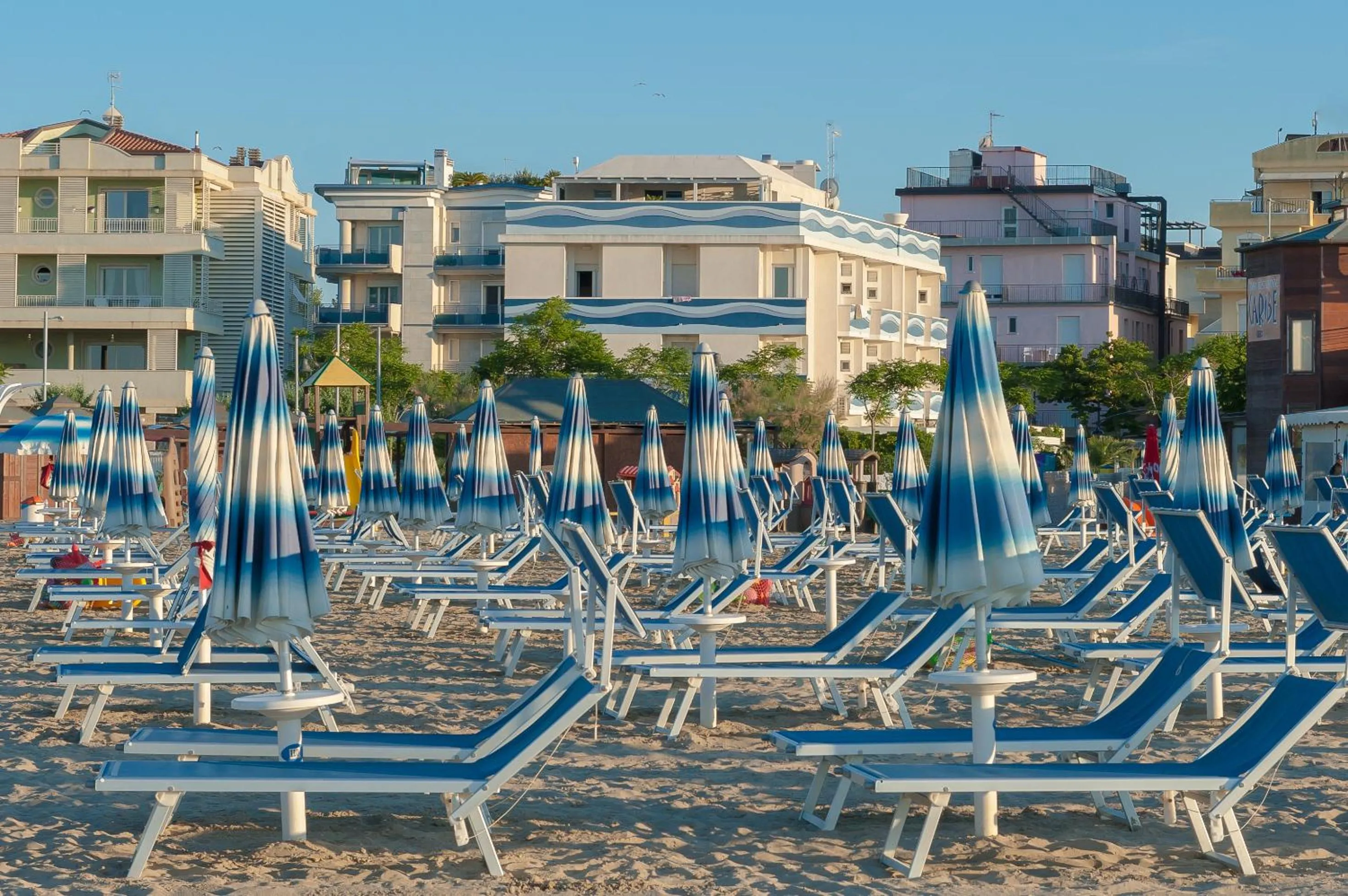 Beach in Hotel Corinna