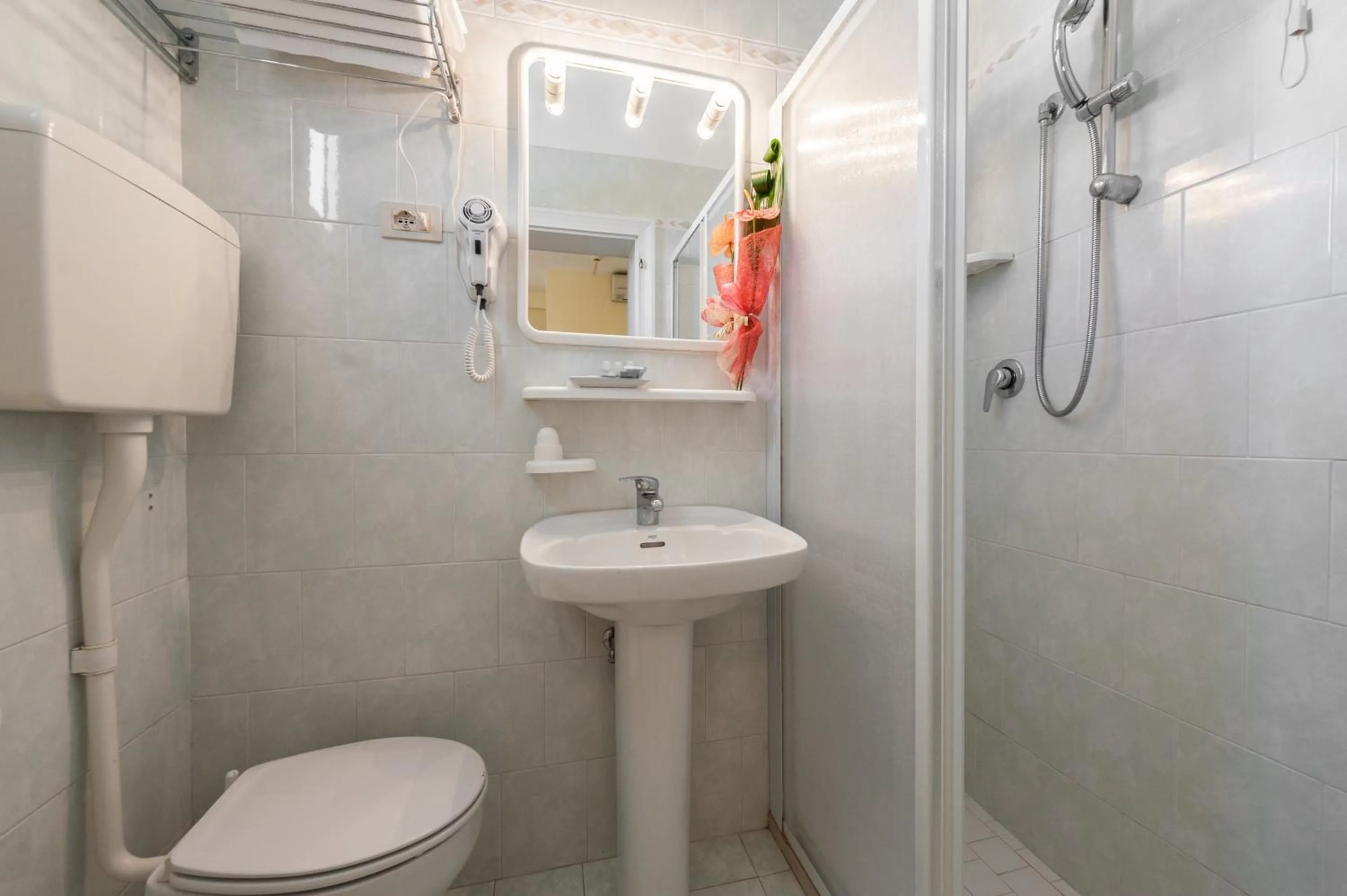 Bathroom in Hotel Corinna