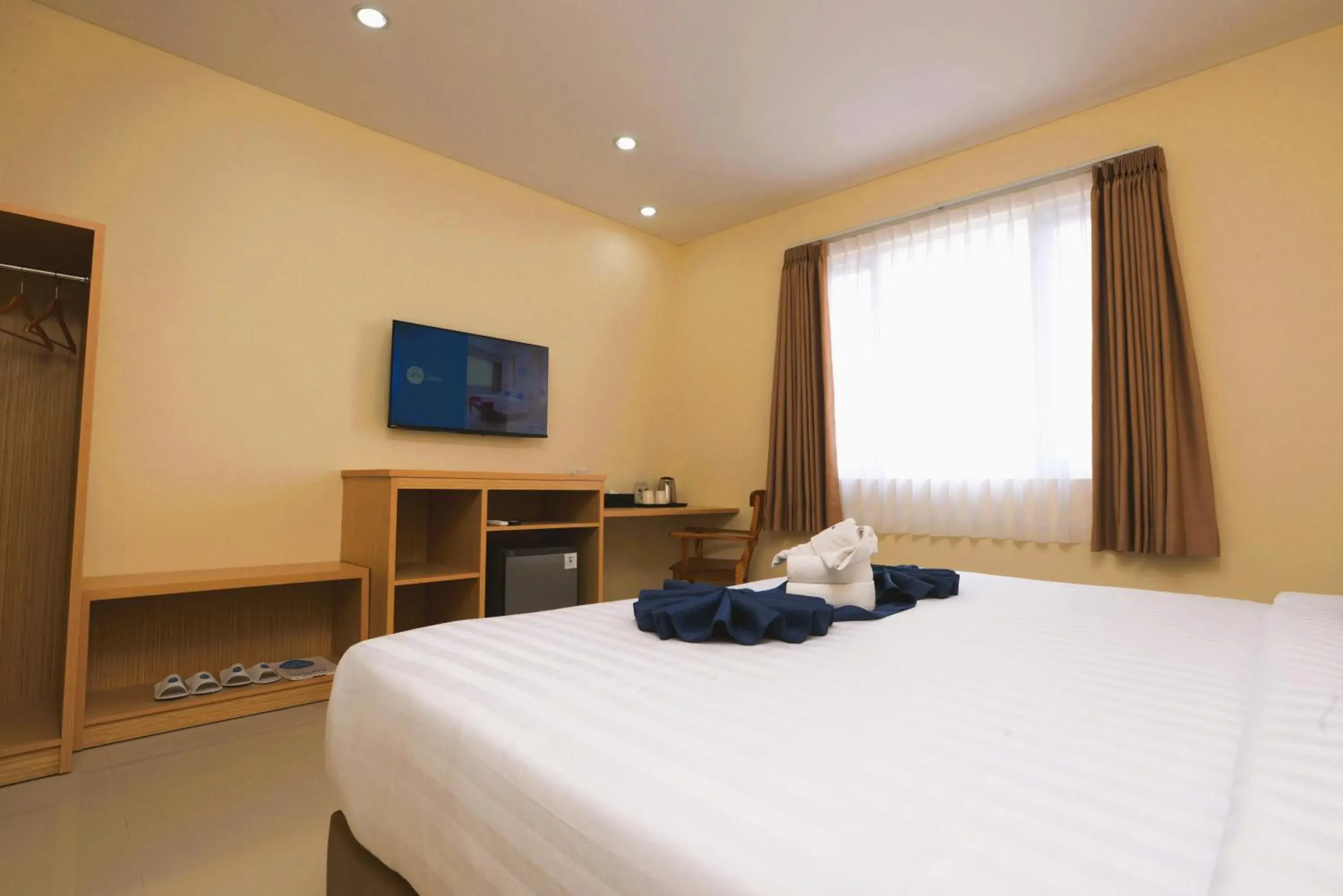 Bed in Hotel Dafam Rio Bandung Bed in Hotel Dafam Rio Bandung