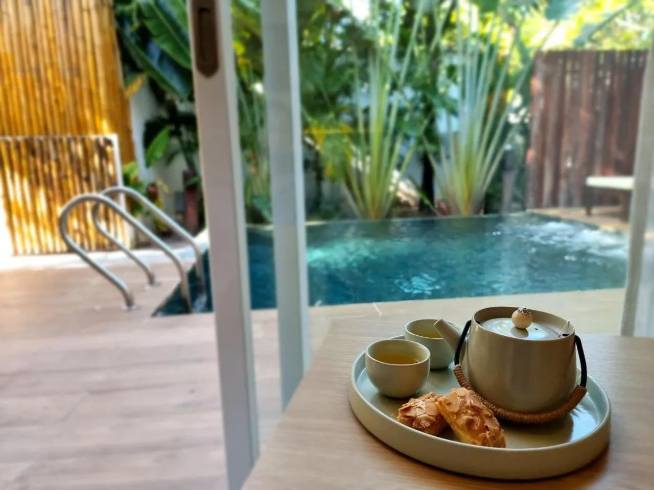 Swimming pool in Sahaa Beach Resort