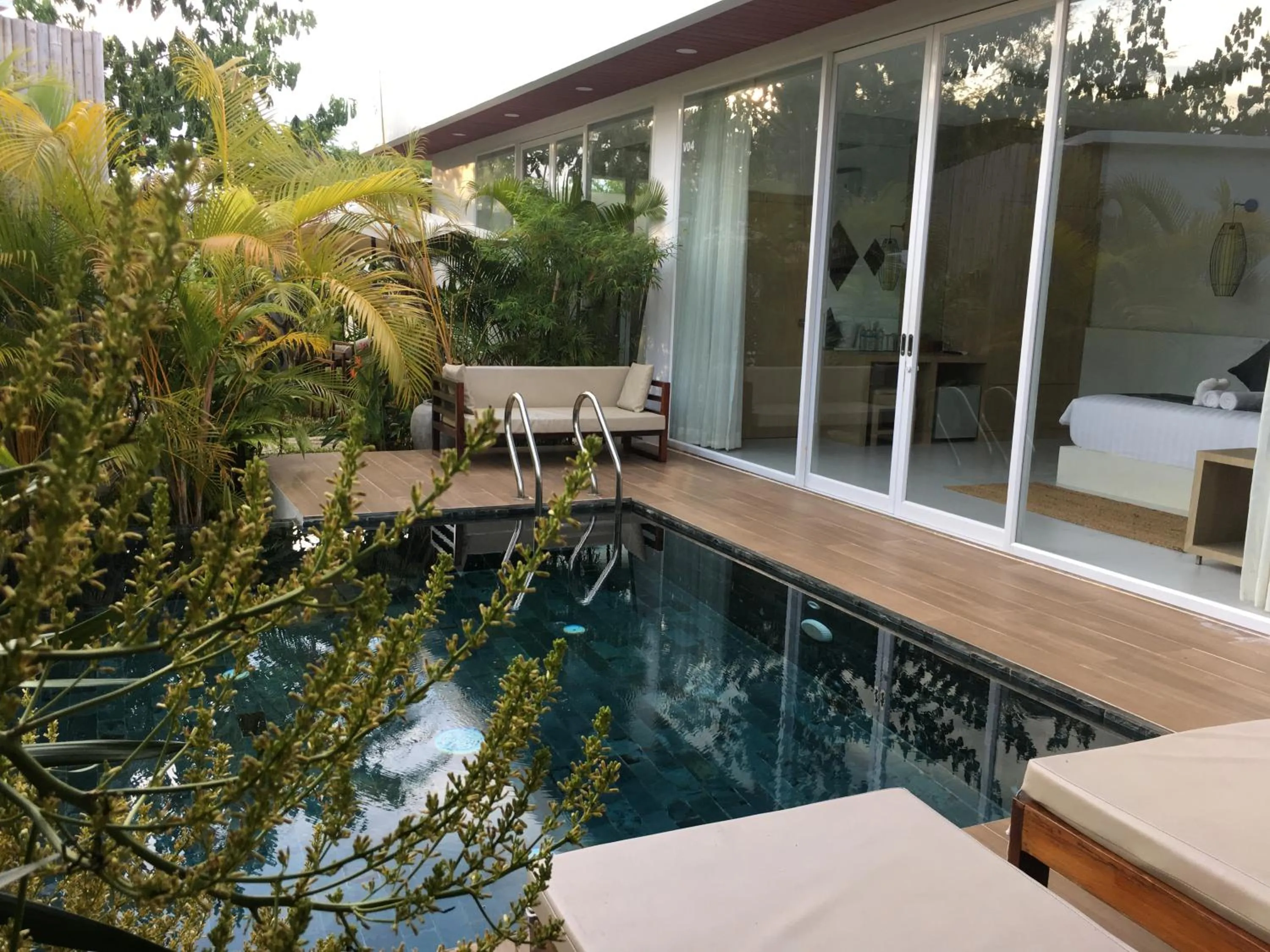 Swimming pool in Sahaa Beach Resort