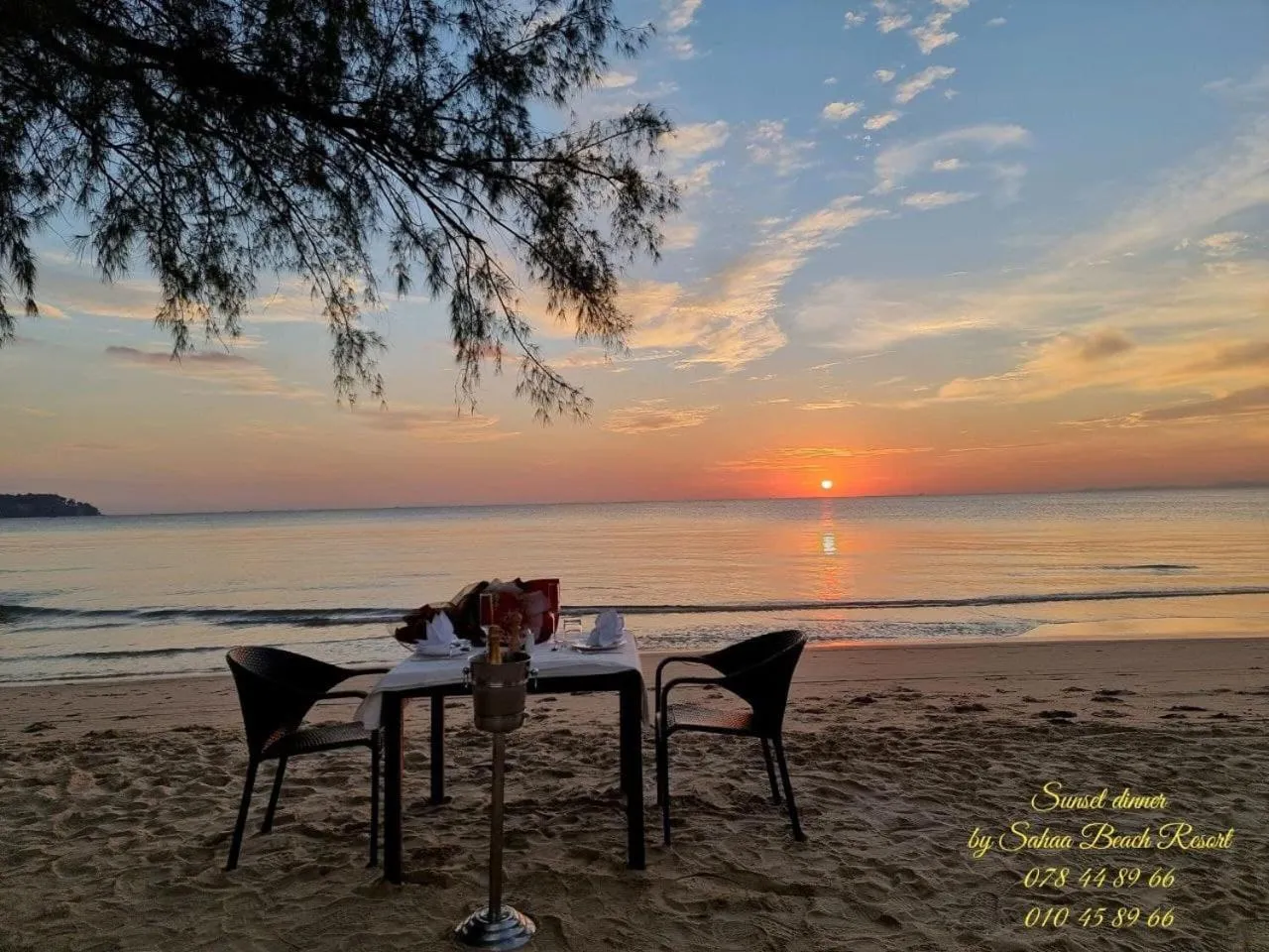 Beach in Sahaa Beach Resort