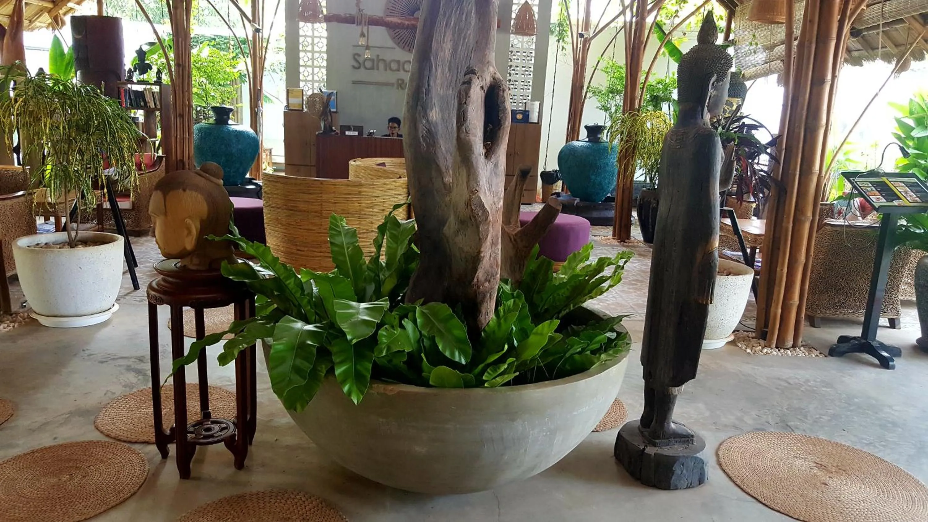 Lobby or reception in Sahaa Beach Resort