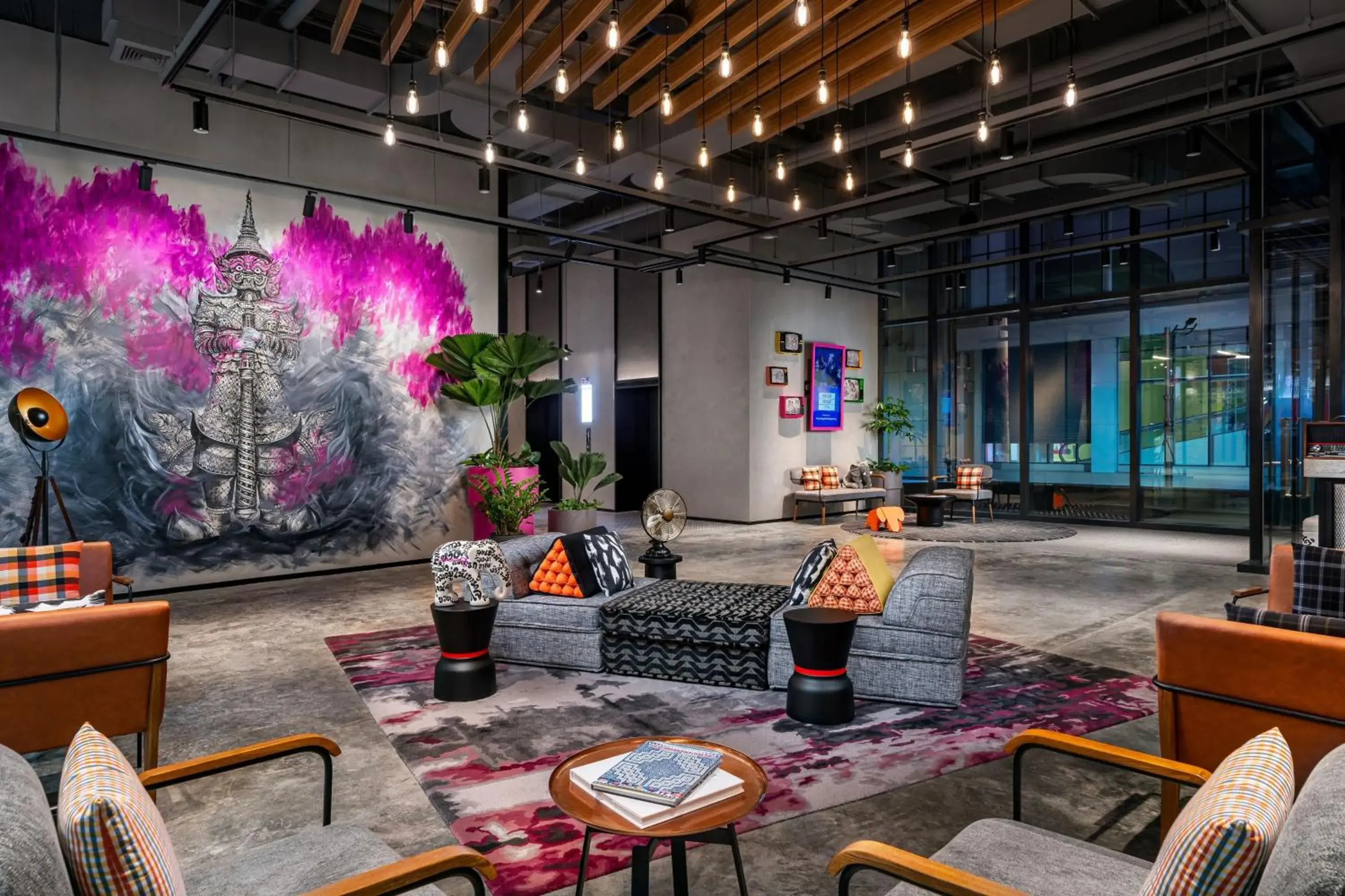 Lobby or reception in Moxy Bangkok Ratchaprasong Lobby or reception in Moxy Bangkok Ratchaprasong