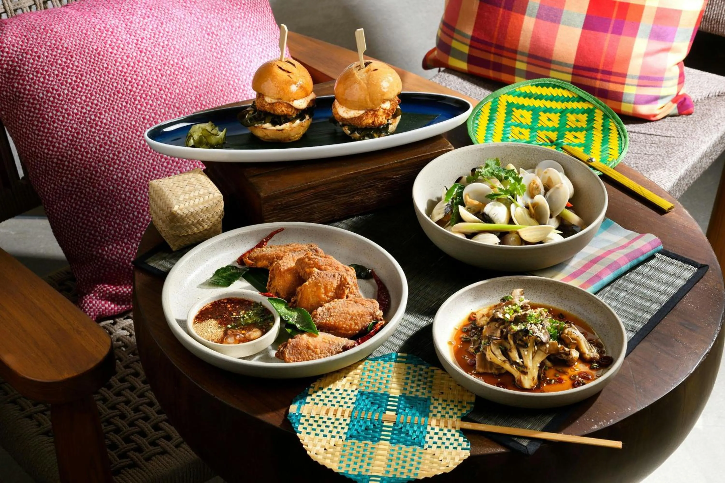 Lounge or bar in Moxy Bangkok Ratchaprasong